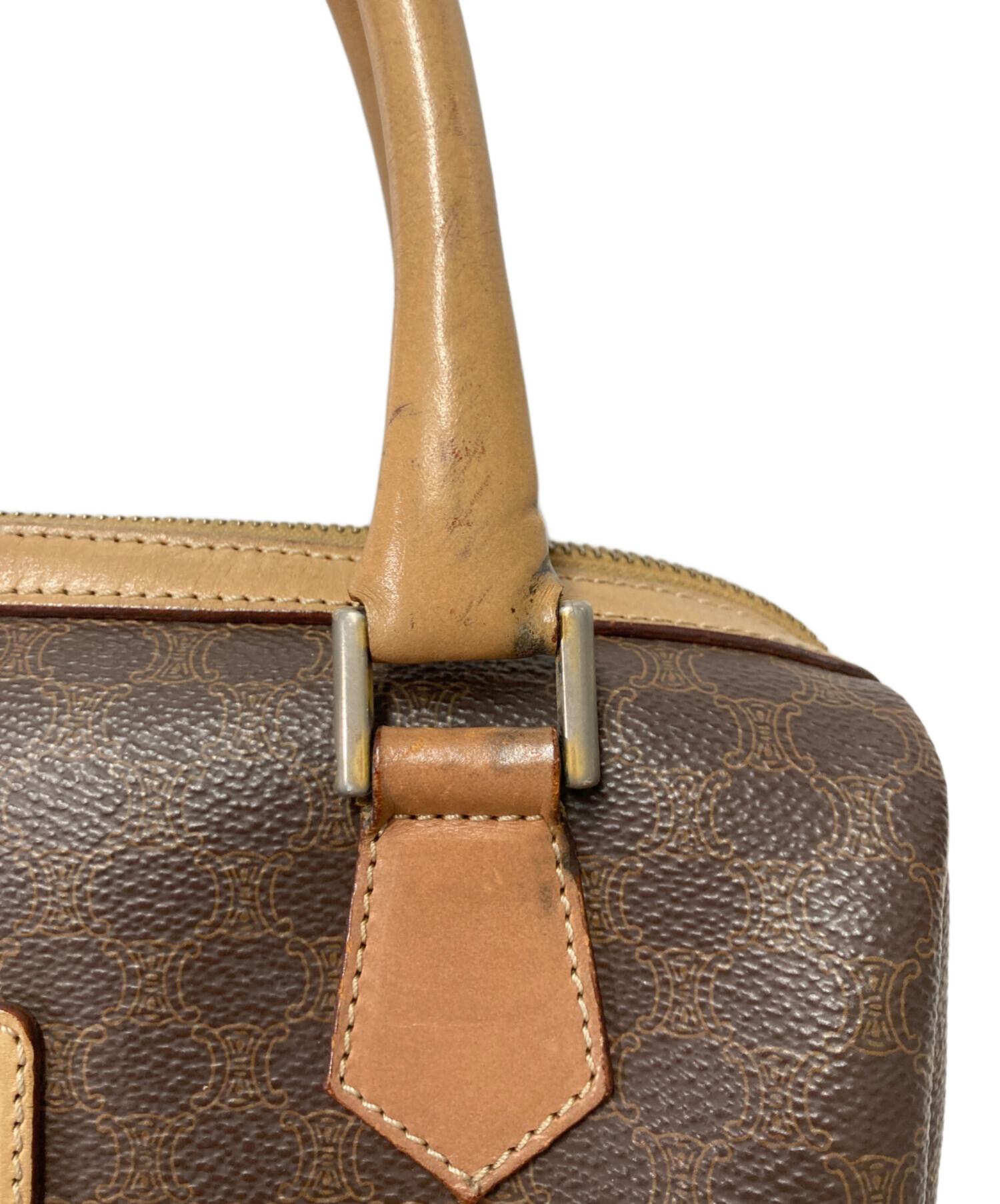 中古・古着通販】CELINE (セリーヌ) マカダム柄ハンドバッグ｜ブランド