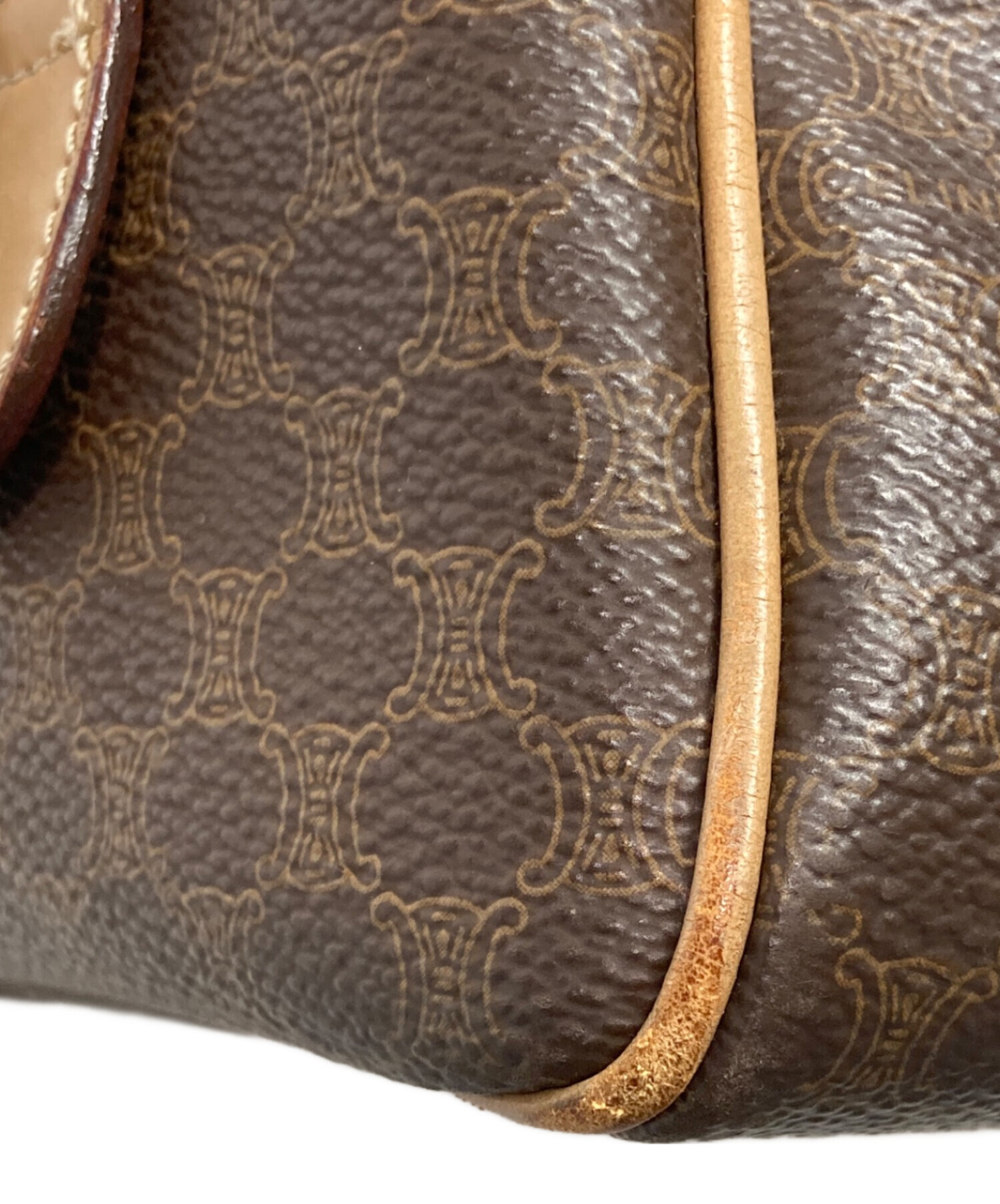 中古・古着通販】CELINE (セリーヌ) マカダム柄ハンドバッグ｜ブランド