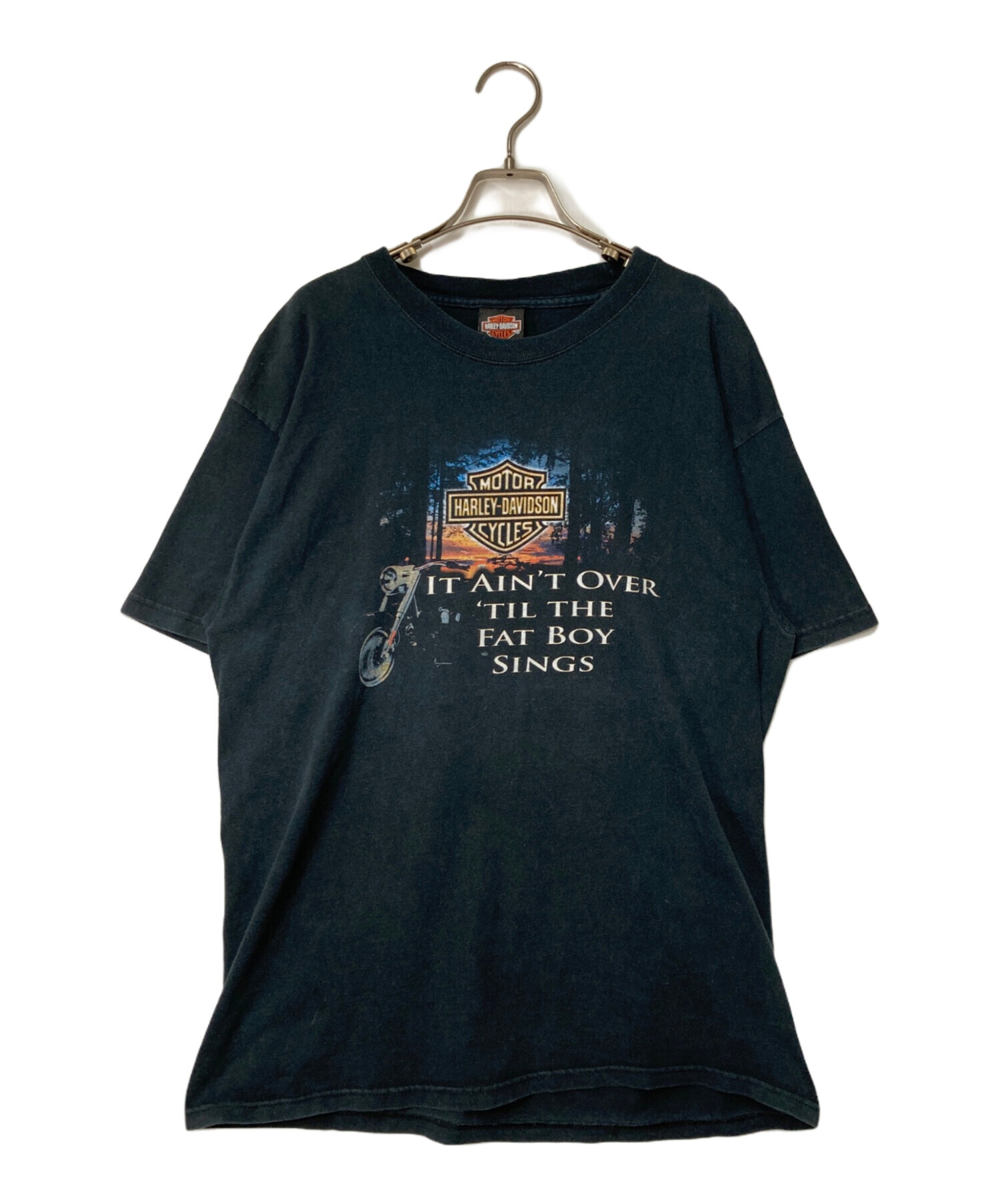 HarleyDavidsonフェード USA製 Hanes ビンテージTシャツ 中古・古着通販】HARLEY-DAVIDSON (ハーレーダビッドソン) Hanes