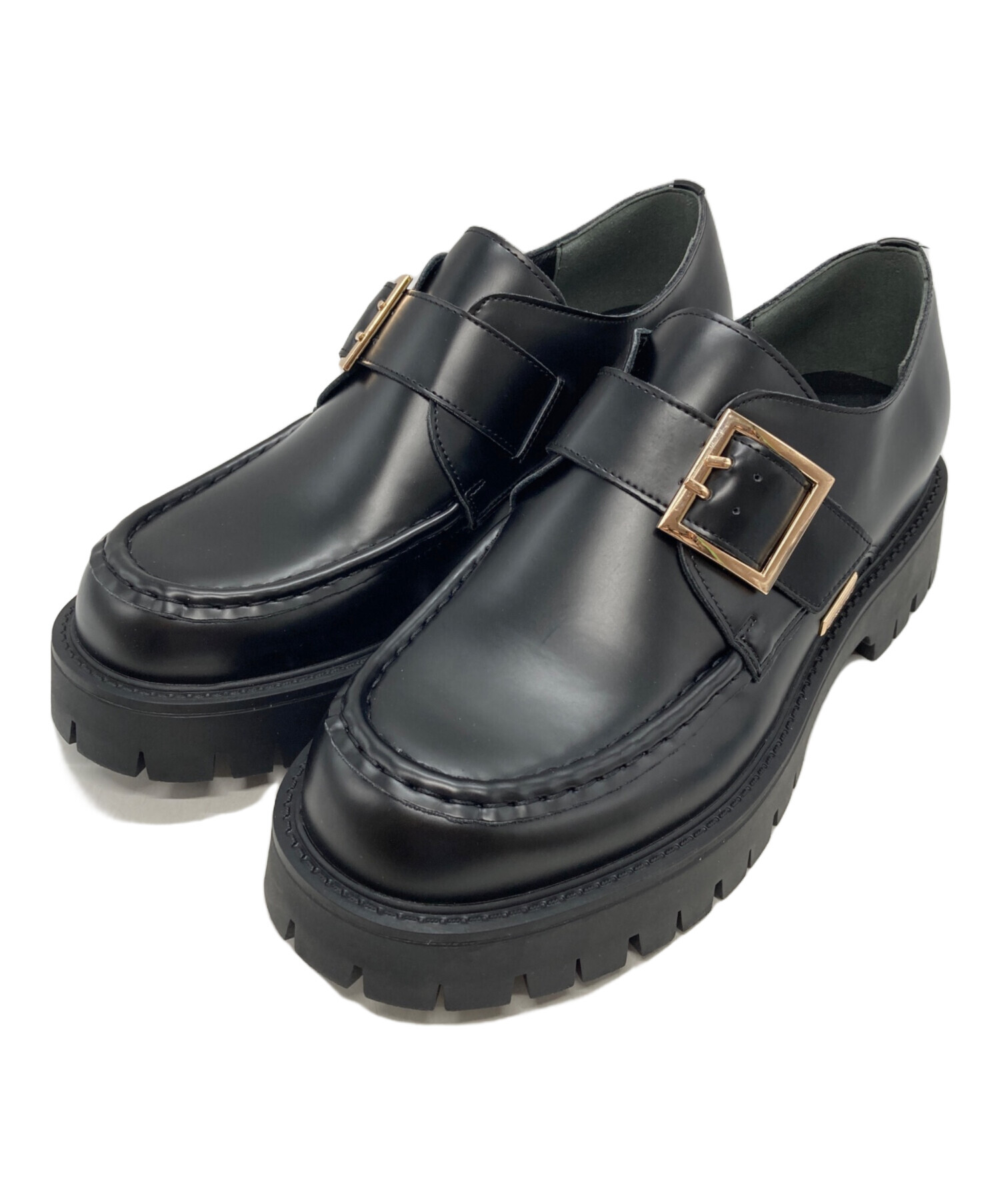 中古・古着通販】ADRER (アドラー) Chunky Hybrid Loafer ブラック