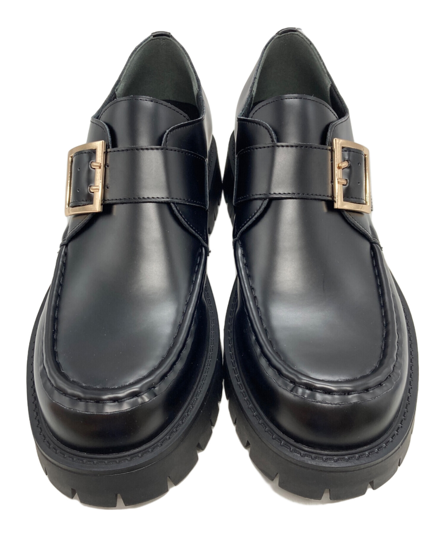 中古・古着通販】ADRER (アドラー) Chunky Hybrid Loafer ブラック