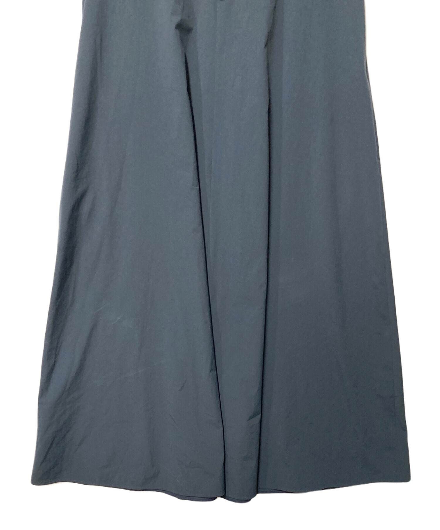中古・古着通販】YORI (ヨリ) UVマキシテントワンピース ネイビー