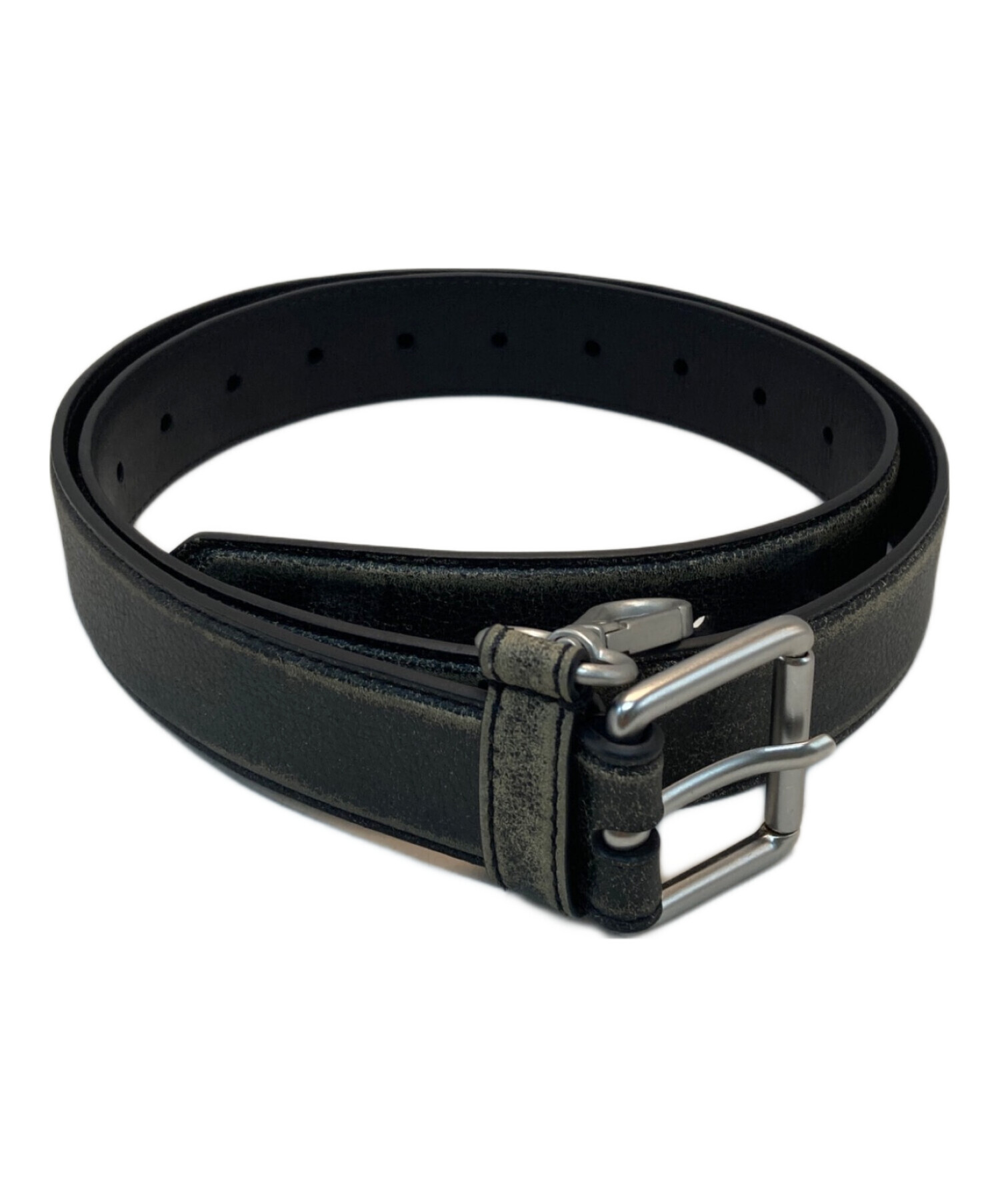 新品　未使用品　大人も使える　MM6 レザーベルト 中古・古着通販】MM6 Maison Margiela (エムエムシックスメゾン