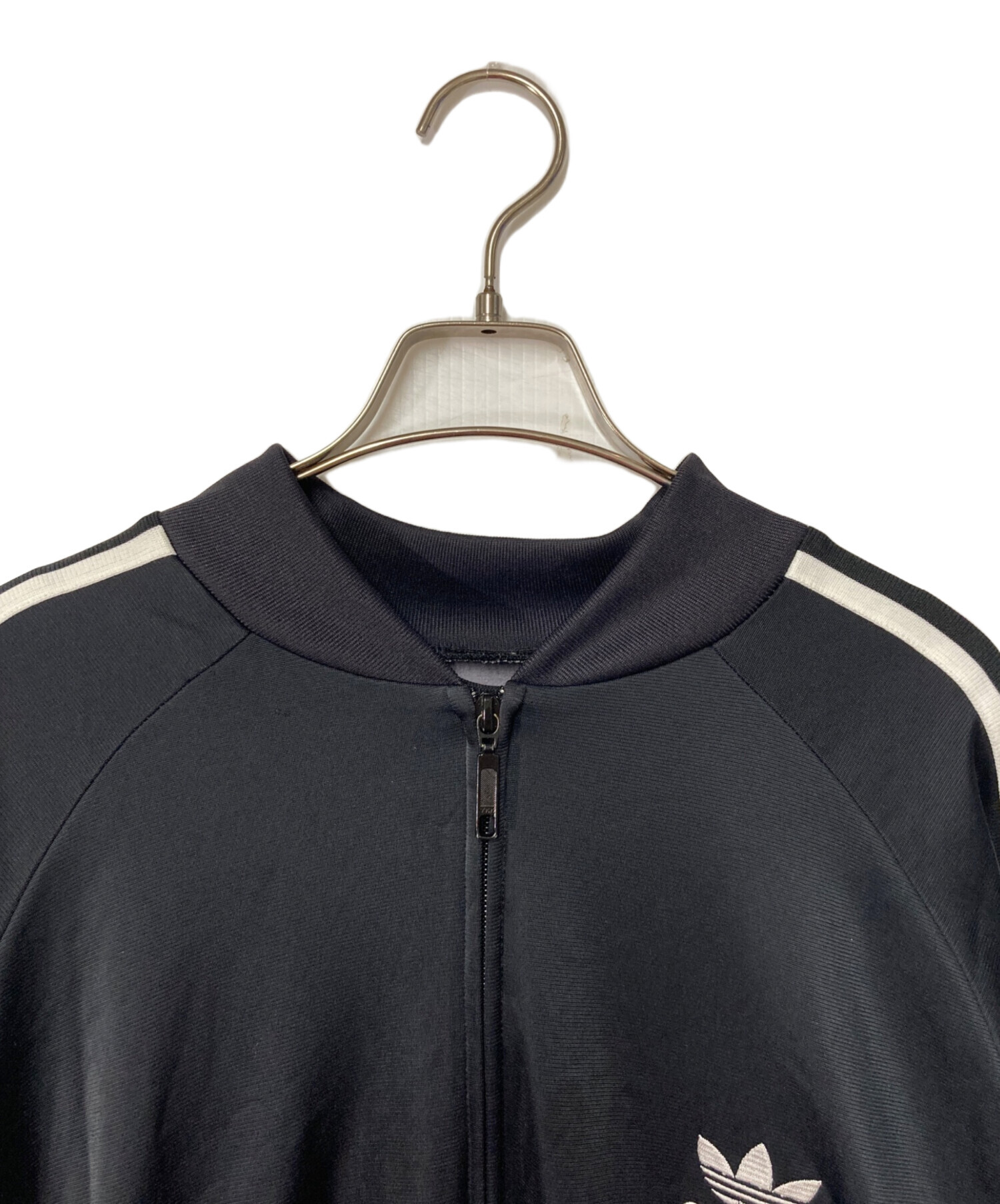 古着  アディダス トラックジャケット EUROPA ブラック M 中古・古着通販】adidas (アディダス) トラックジャケット ブラック