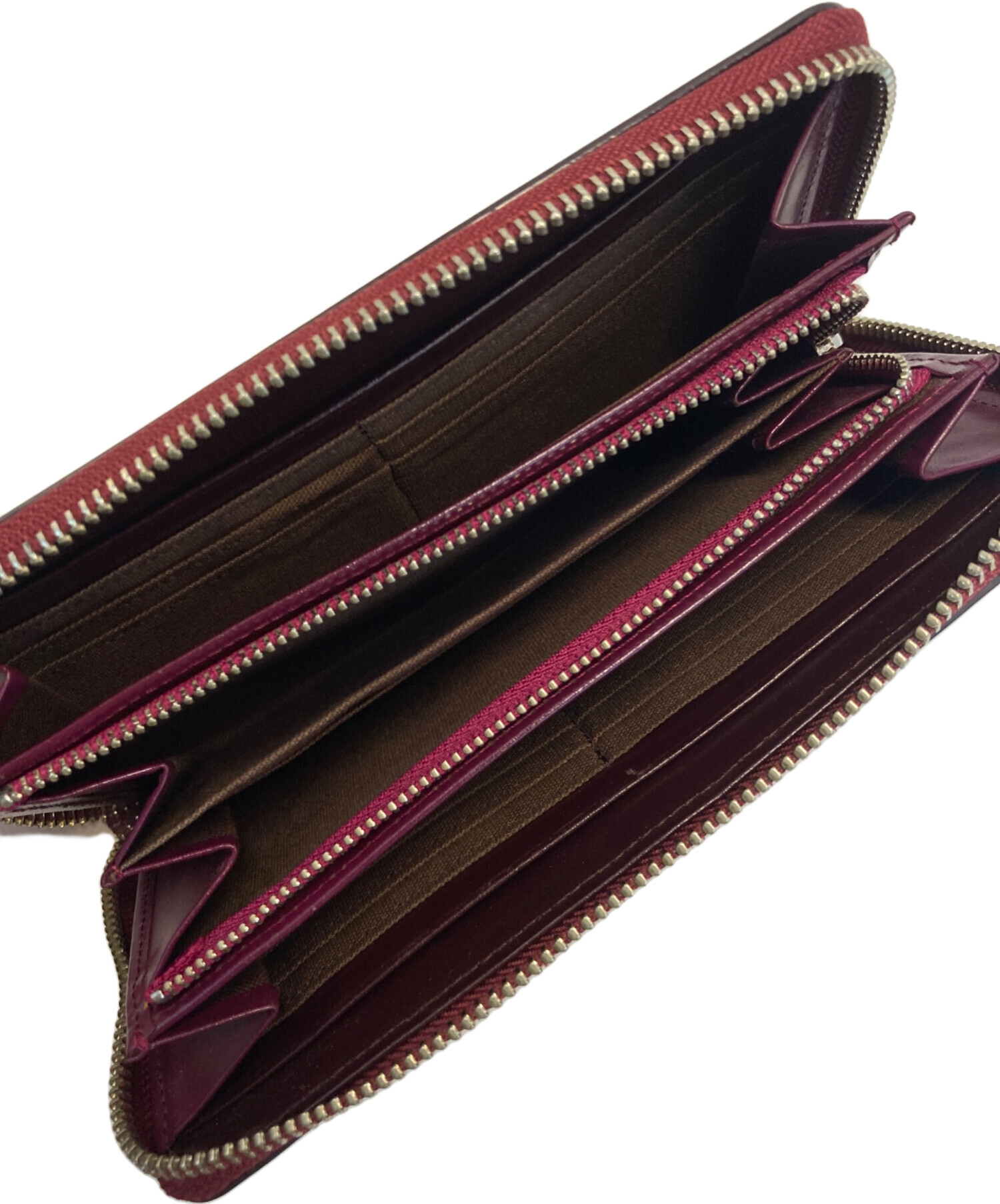 【訳あり大特価】Vivienne Westwood 長財布BURGUNDY 中古・古着通販】Vivienne Westwood (ヴィヴィアンウエストウッド) 長