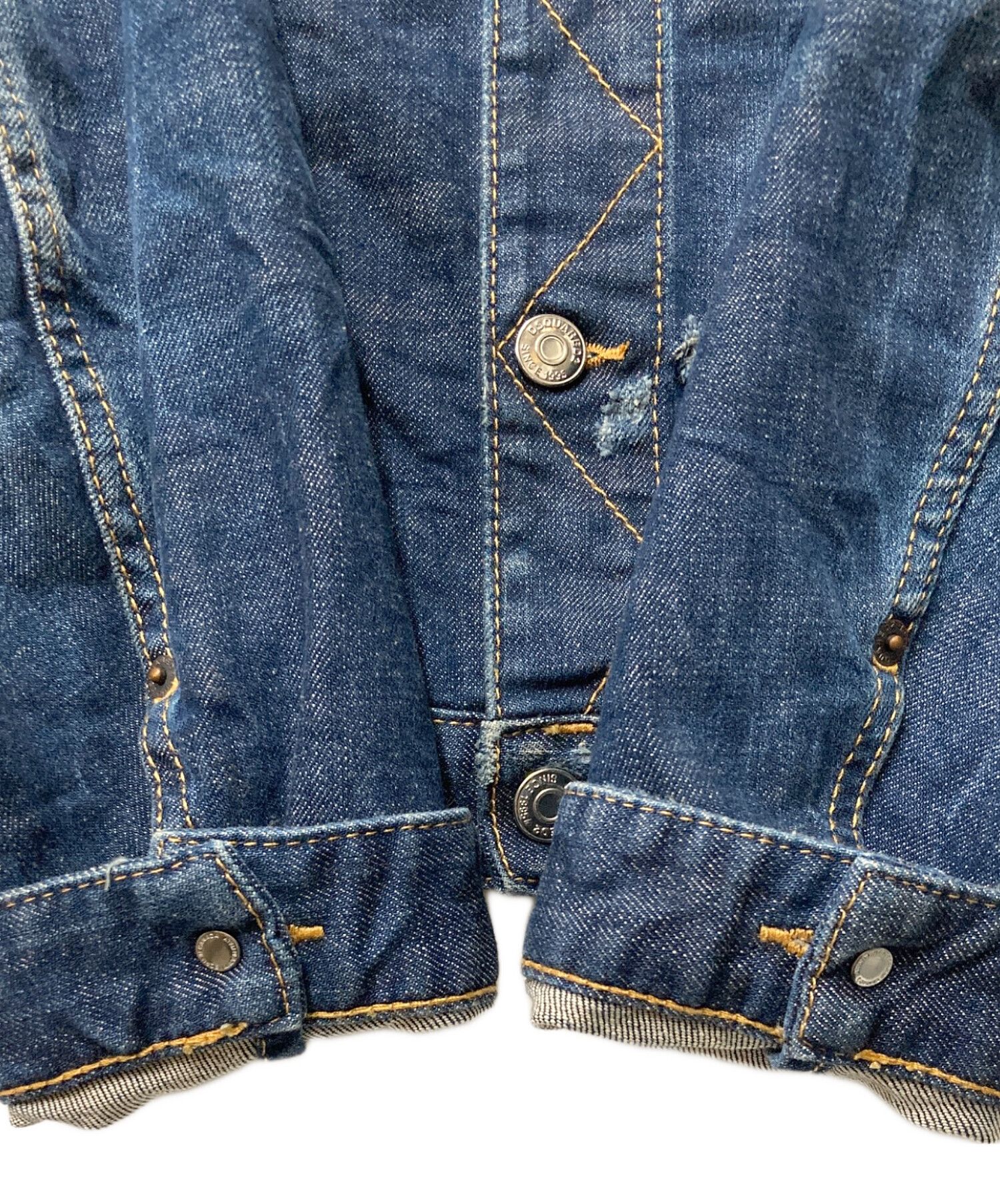 中古・古着通販】DSQUARED2 (ディースクエアード) デニムジャケット