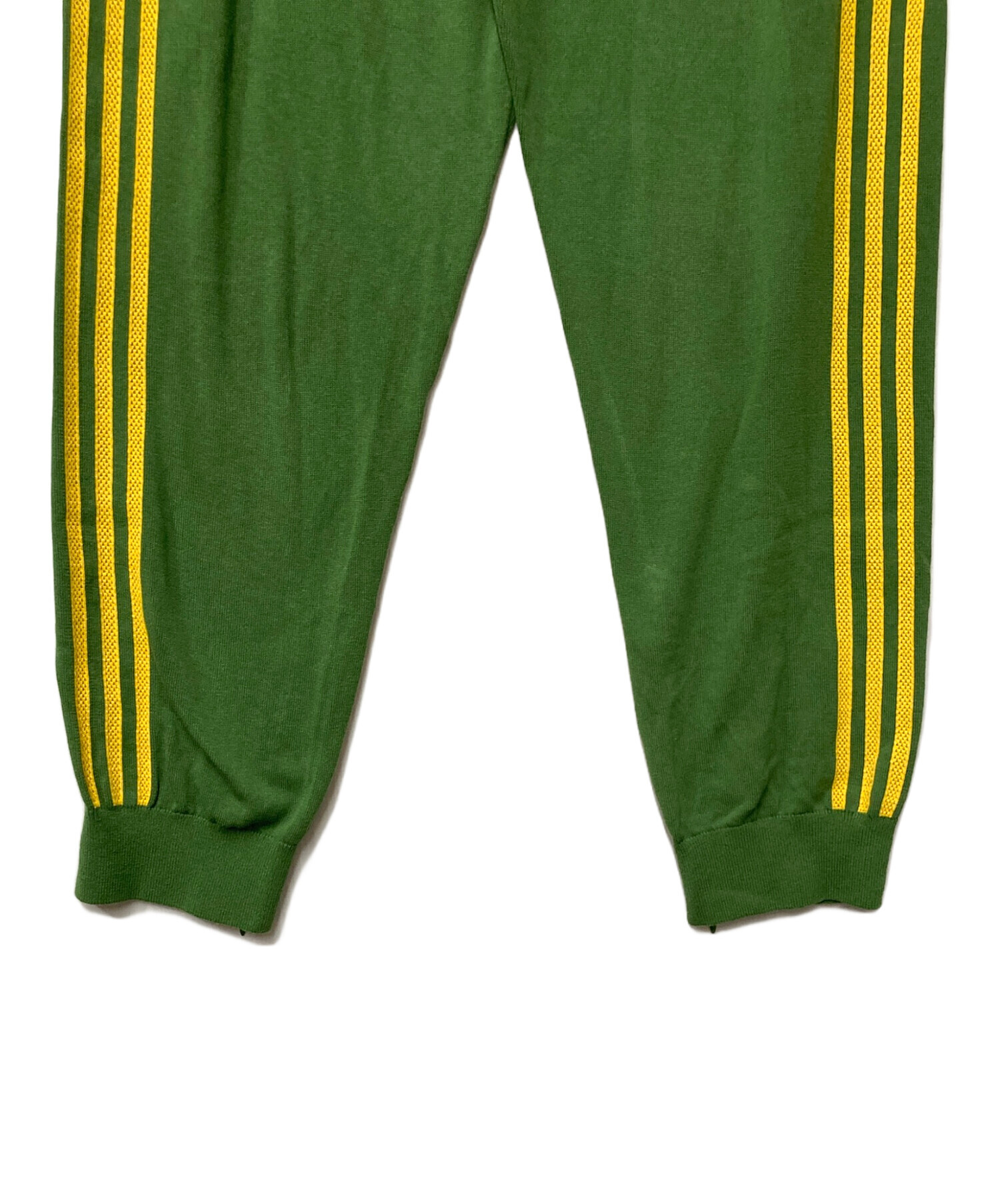 古着  アディダス トラックパンツ トレフォイルロゴグリーン XXL 中古・古着通販】adidas (アディダス) ニューニット トラックパンツ