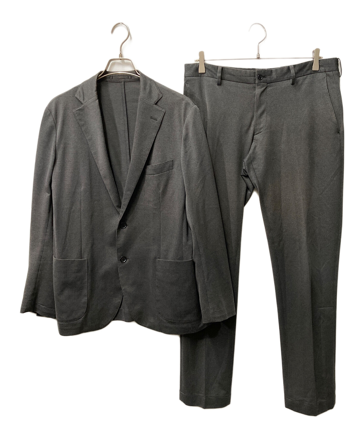 マッキントッシュロンドン スーツ セットアップ Mサイズ チャコールグレー 2B 中古・古着通販】MACKINTOSH LONDON (マッキントッシュ ロンドン) ミニ