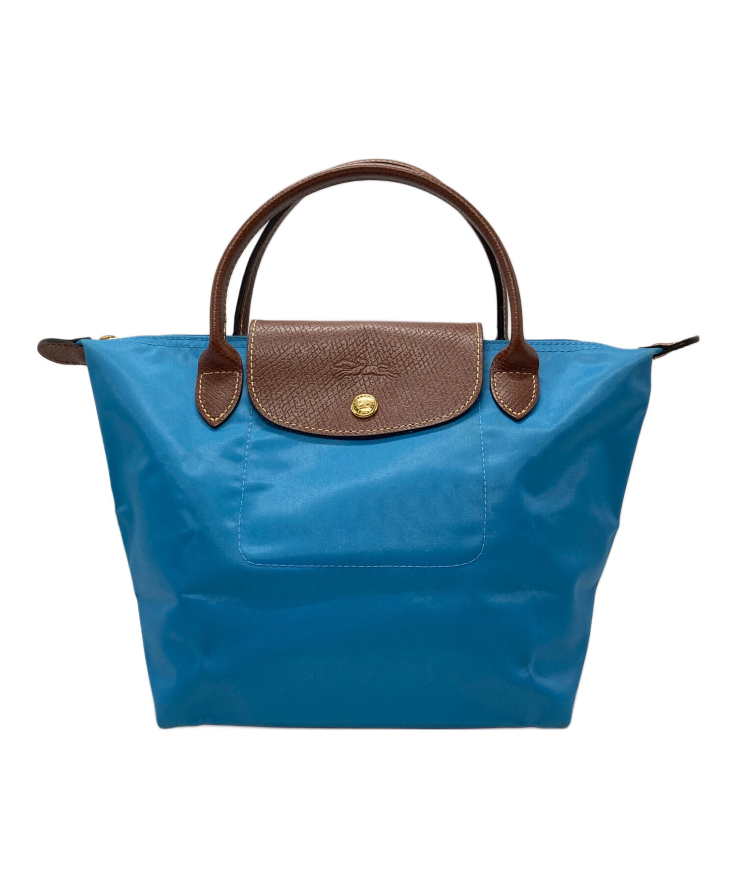 中古・古着通販】LONGCHAMP (ロンシャン) バッグ スカイブルー