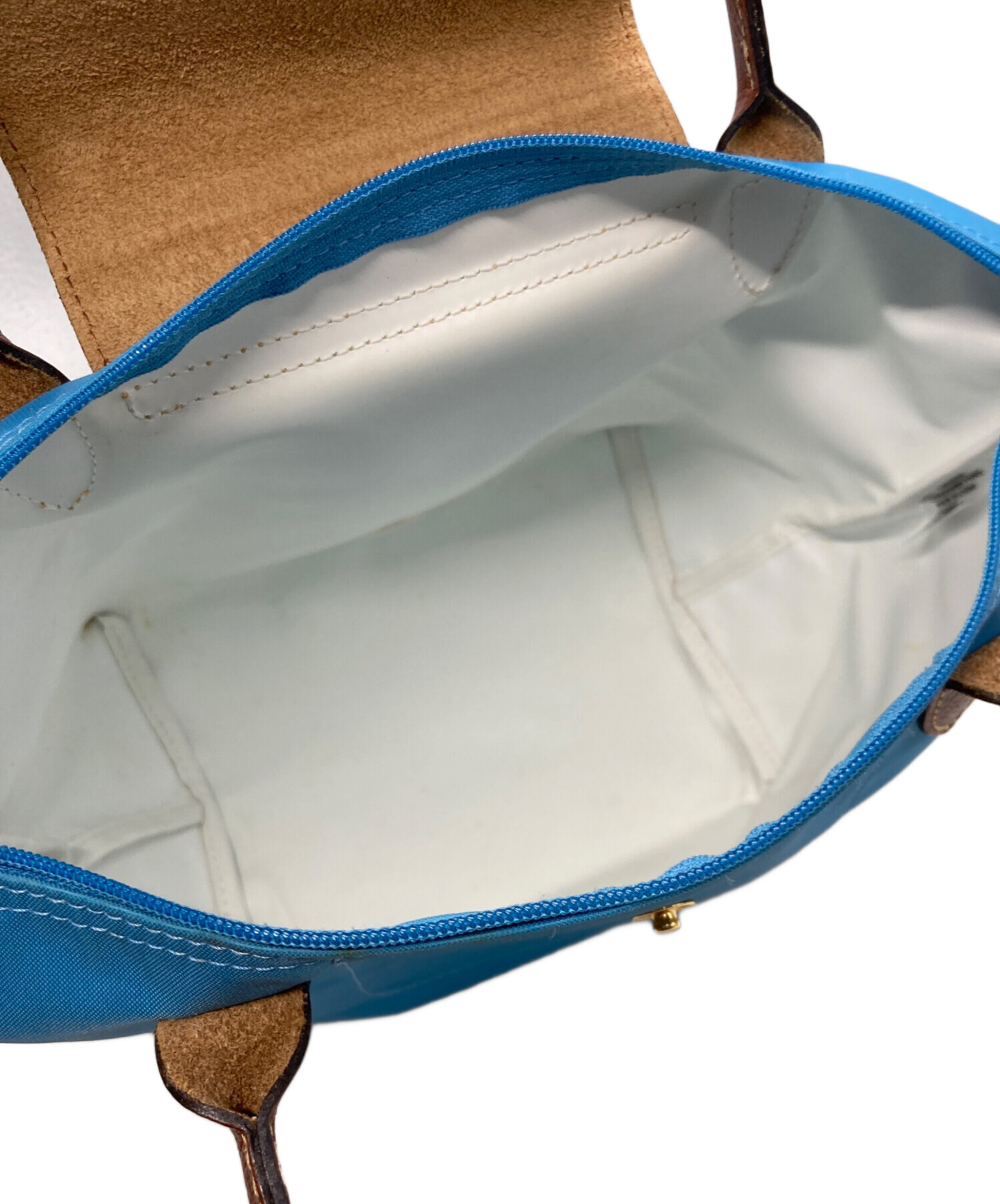 中古・古着通販】LONGCHAMP (ロンシャン) バッグ スカイブルー