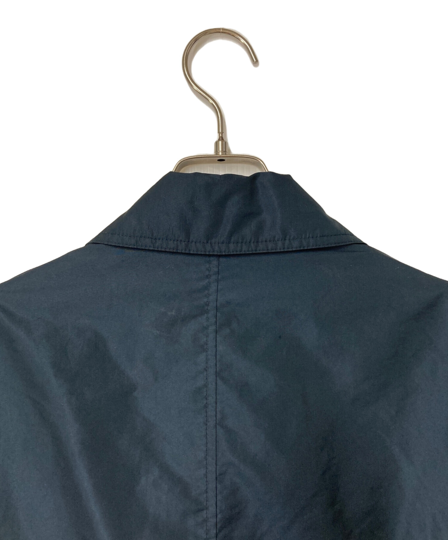 【未使用品】ETRO(エトロ) コート44/ネイビー 中古・古着通販】ETRO (エトロ) ステンカラーコート ネイビー サイズ