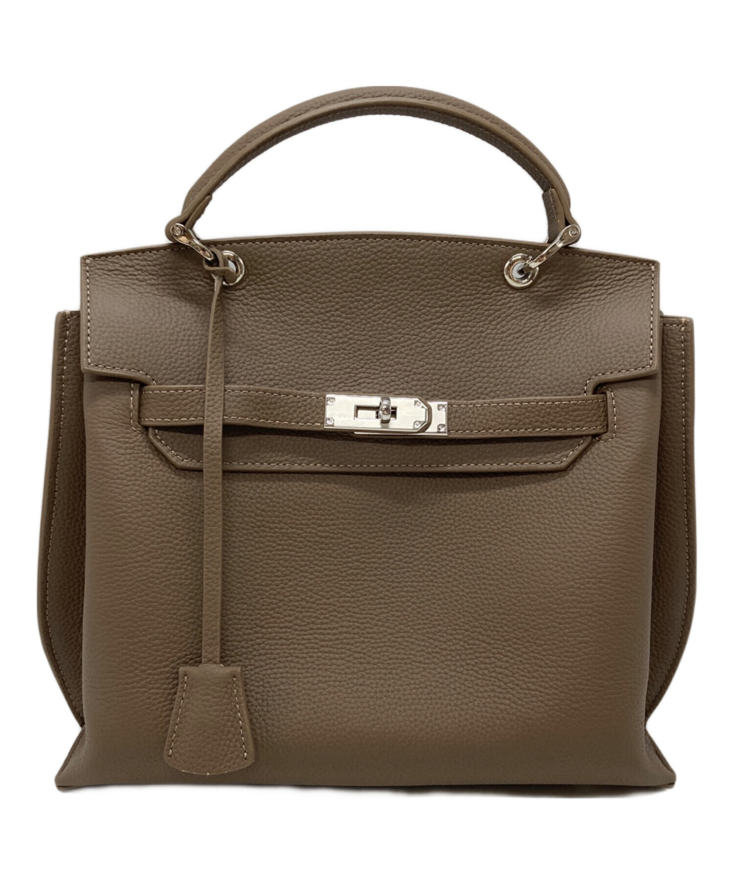中古・古着通販】Gypsohila (ジプソフィア) 2WAY SQUARE LEATHER BAG