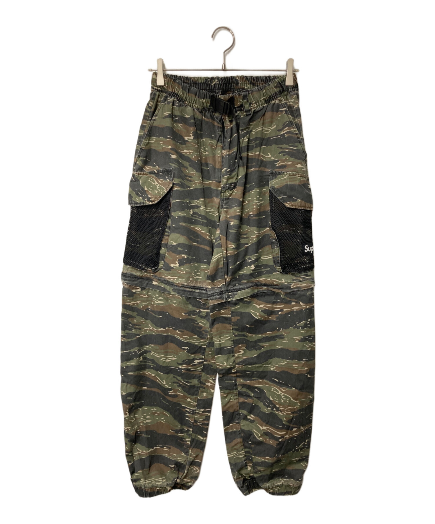 中古・古着通販】SUPREME (シュプリーム) Mesh Pocket Belted Cargo