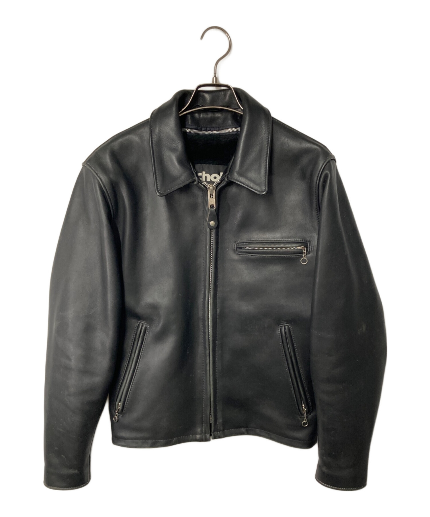 中古・古着通販】Schott (ショット) ライナー付シングルライダース