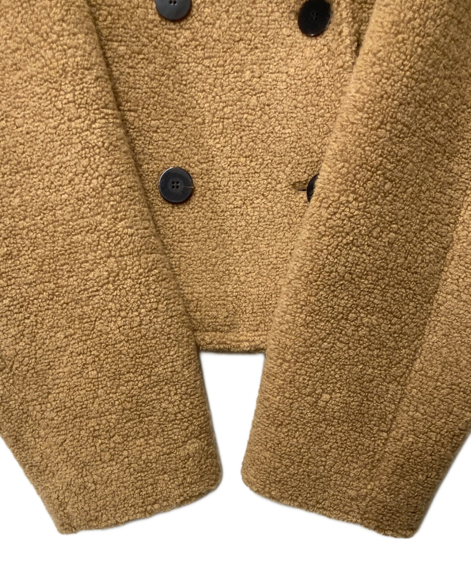 中古・古着通販】theory (セオリー) TEDDY FLEECE FAUX FUR PEACOAT