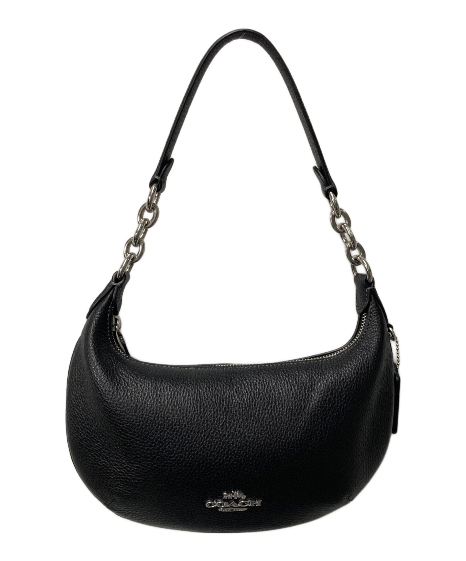 中古・古着通販】COACH (コーチ) ワンショルダーバッグ ブラック