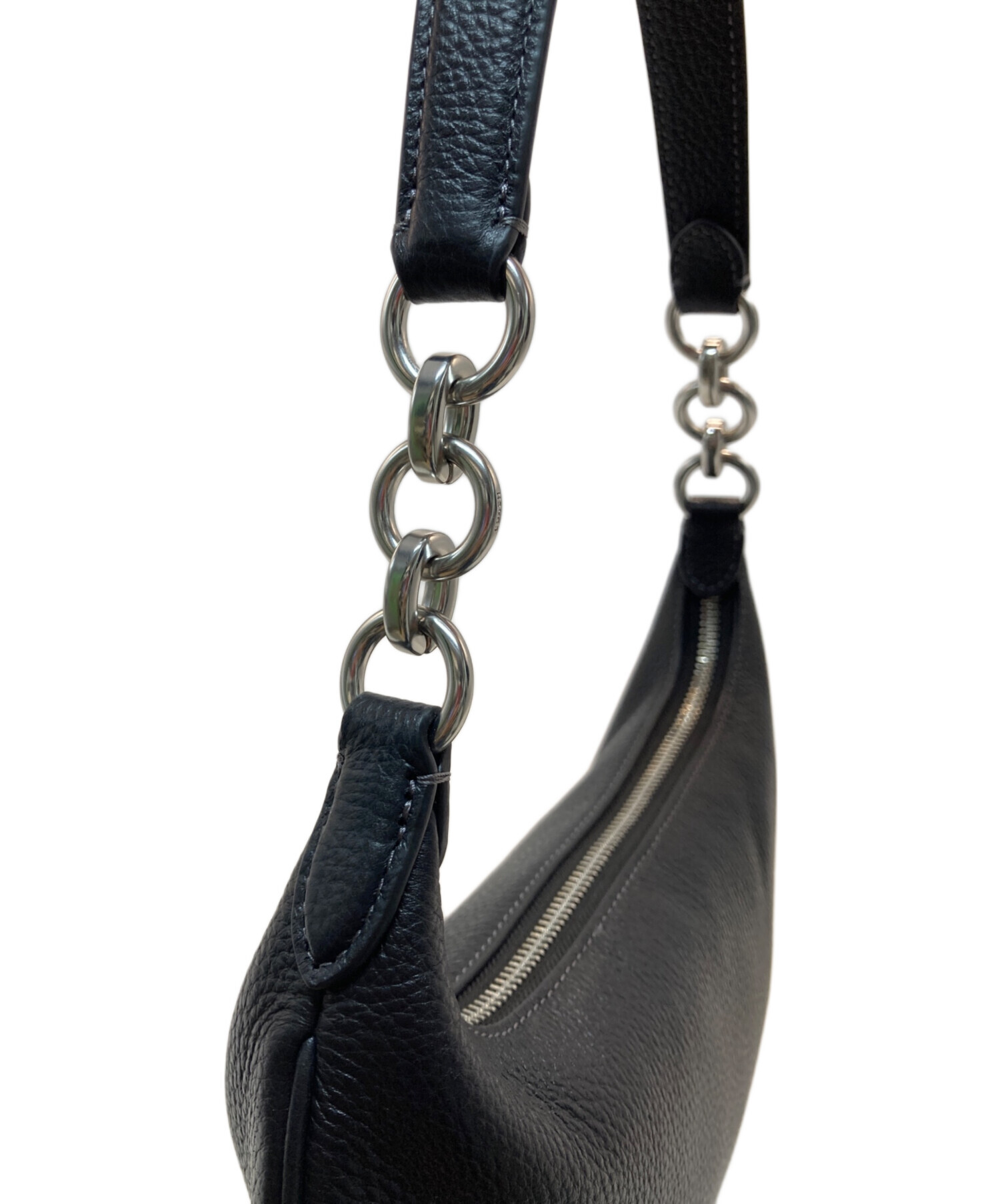 新品　未使用　COACH コーチ C3376 ショルダーバッグ ターンロック　黒 中古・古着通販】COACH (コーチ) ワンショルダーバッグ ブラック