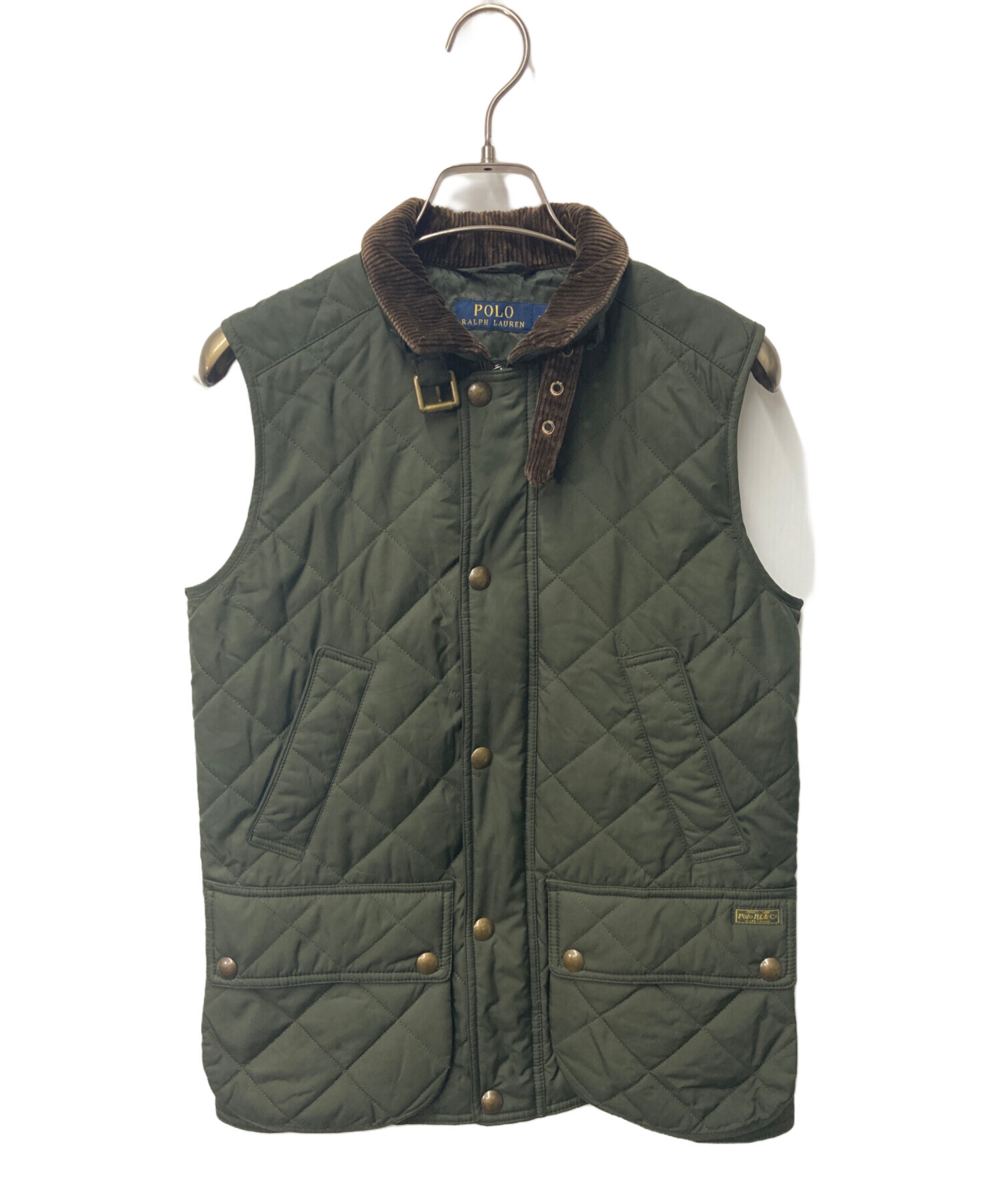 ♦✨新品未使用タグ付きポロラルフローレンのキルティングベスト 中古・古着通販】POLO RALPH LAUREN (ポロ・ラルフローレン