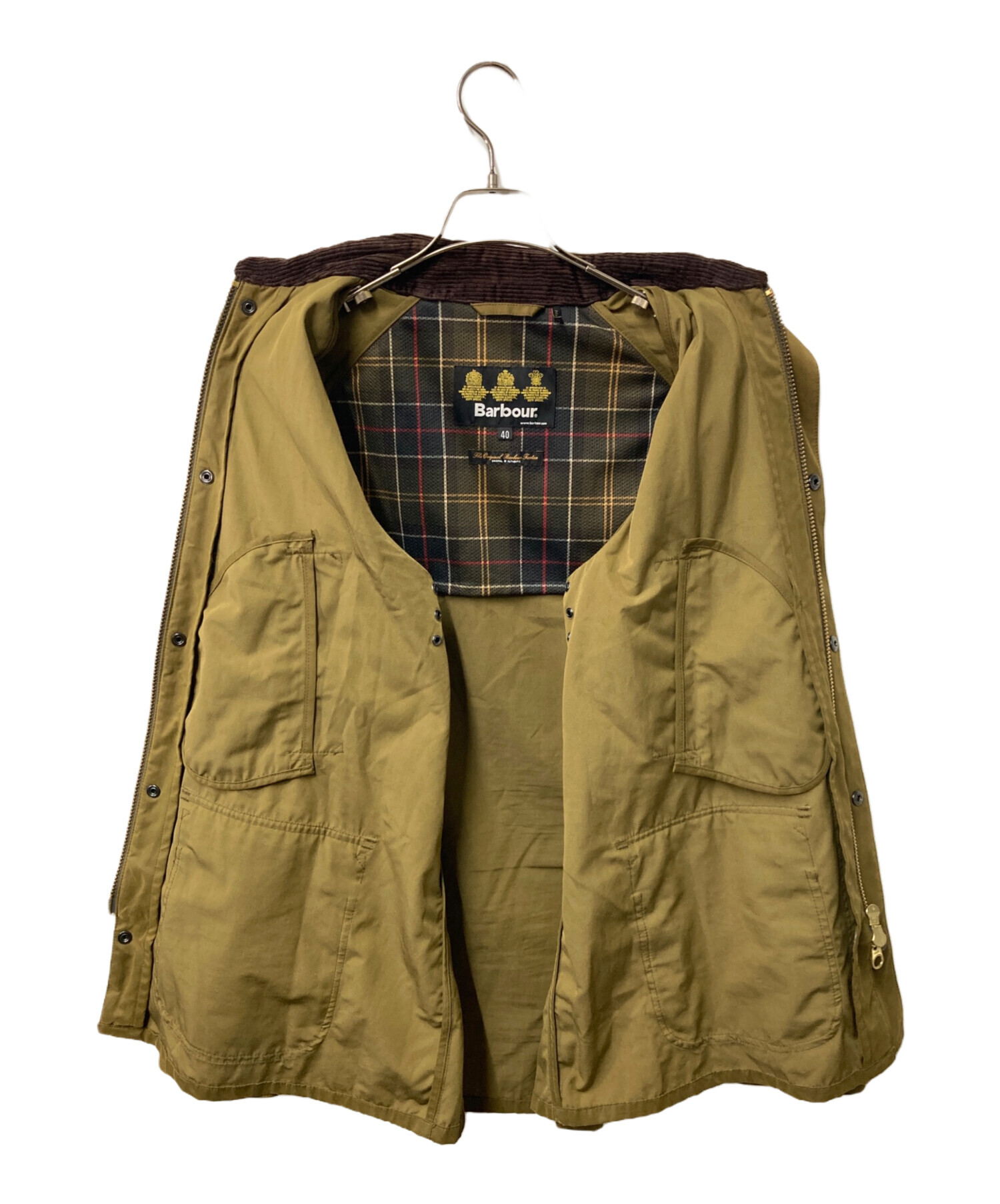 中古・古着通販】Barbour (バブアー) BEDALE SL PEACHED ブラウン