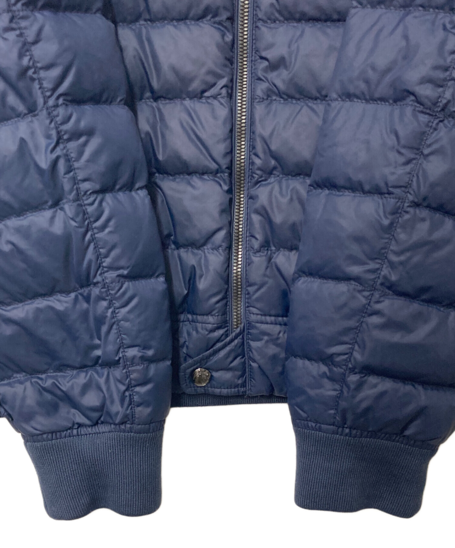ポロラルフローレン MA-1ダウンジャケット 【ネイビー S】 中古・古着通販】POLO RALPH LAUREN (ポロ・ラルフローレン) MA-1