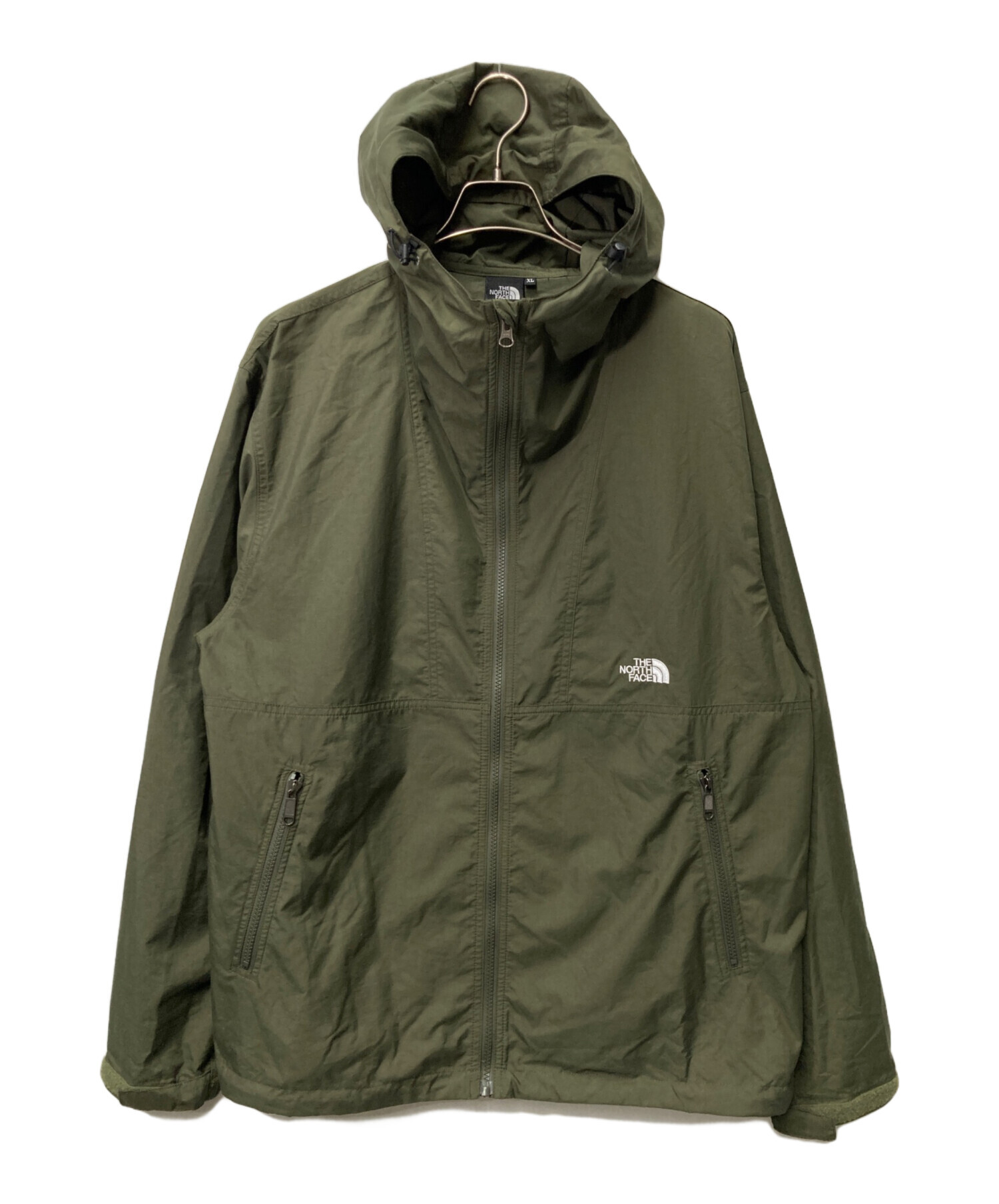 【新品】THE NORTH FACE コンパクトジャケット メンズ グリーンXL 中古・古着通販】THE NORTH FACE (ザ ノース フェイス) コンパクト