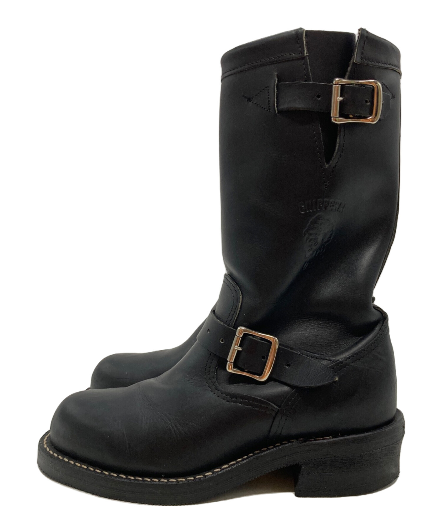 チペワ Chippewa エンジニアブーツ サイズ 5 1/2 30503 中古・古着通販】CHIPPEWA (チペワ) エンジニアブーツ ブラック サイズ