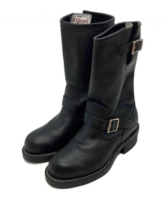 Chippewa 80's エンジニアブーツ 中古 10D 28cm チペワ 中古・古着通販】CHIPPEWA (チペワ) エンジニアブーツ ブラック サイズ