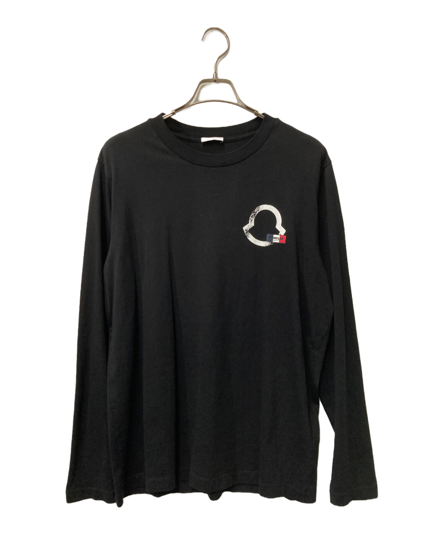 中古・古着通販】MONCLER (モンクレール) 長袖カットソー ブラック