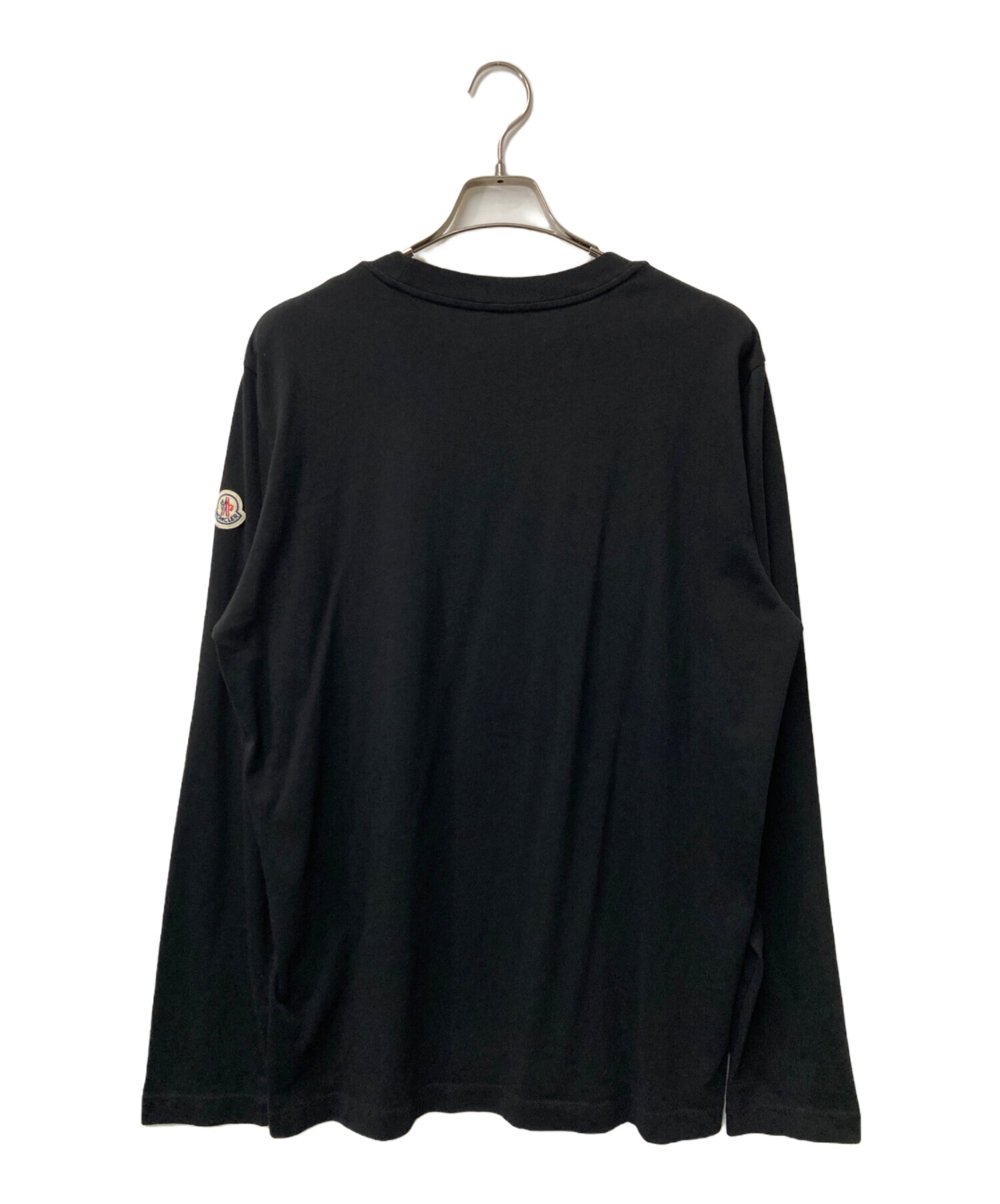 中古・古着通販】MONCLER (モンクレール) 長袖カットソー ブラック