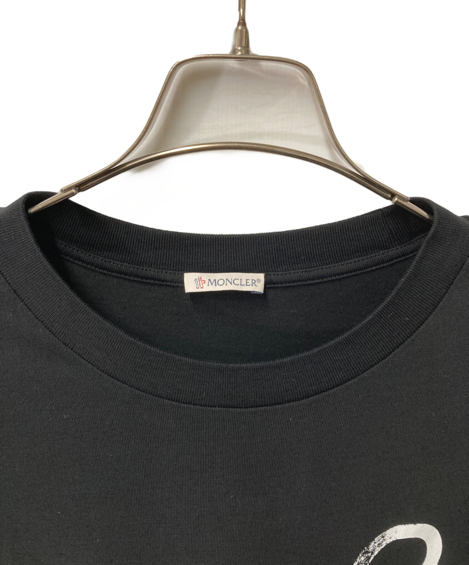 中古・古着通販】MONCLER (モンクレール) 長袖カットソー ブラック