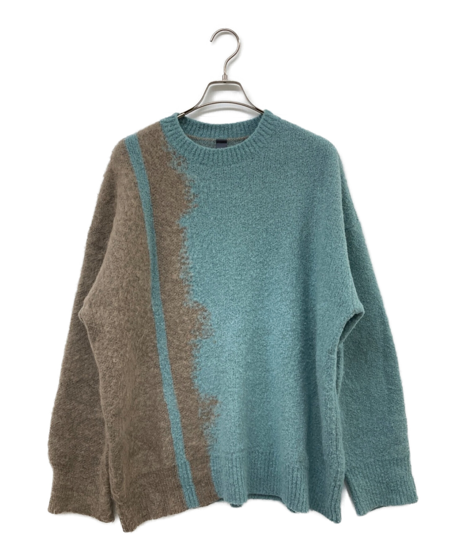 SHINYA KOZUKA Alpaca Blend Knit LINE KNIT 21AW Red 2102SK59 | eBay