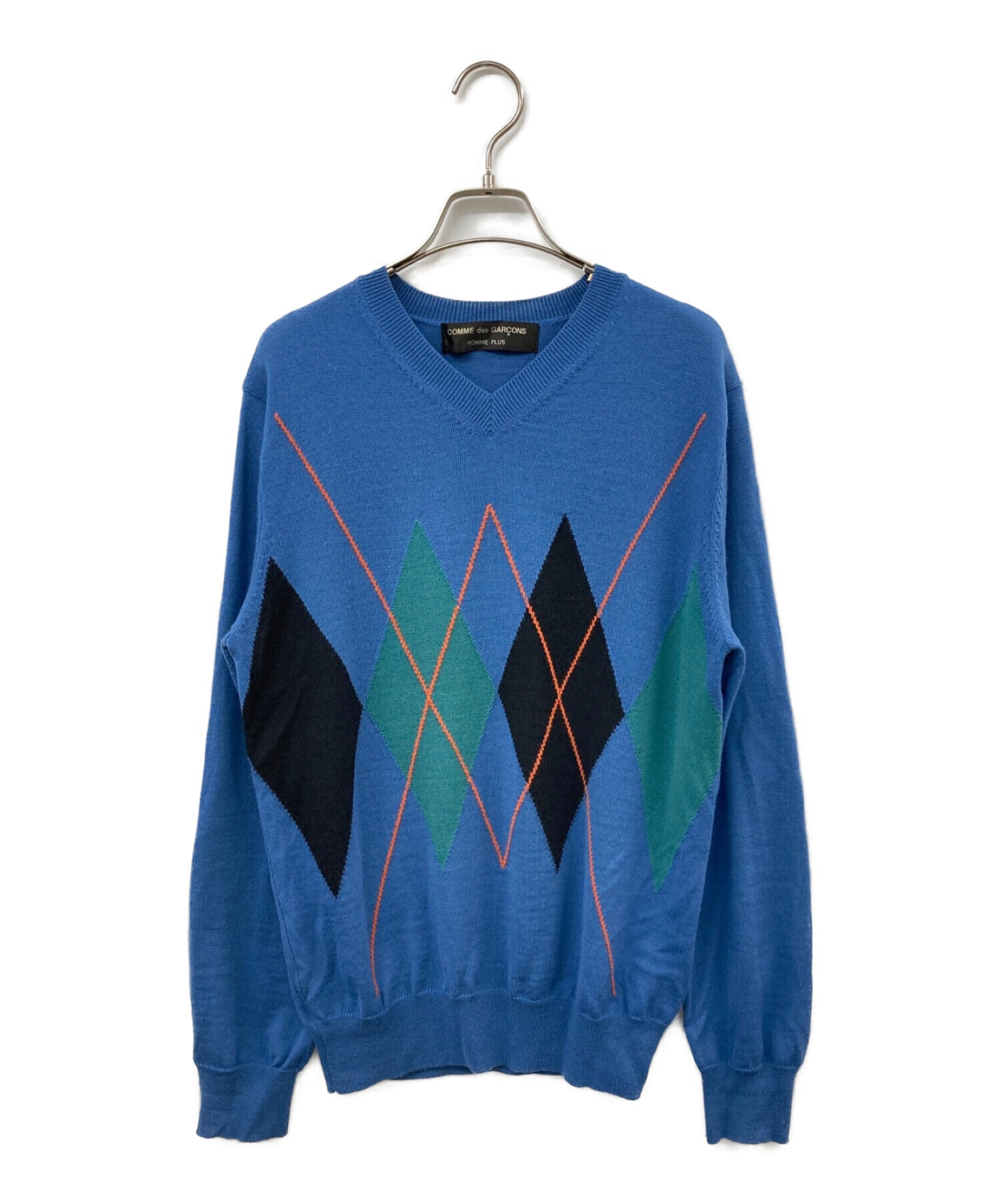 COMME des GARÇONS Homme アーガイル柄 セーター コムデギャルソンオム