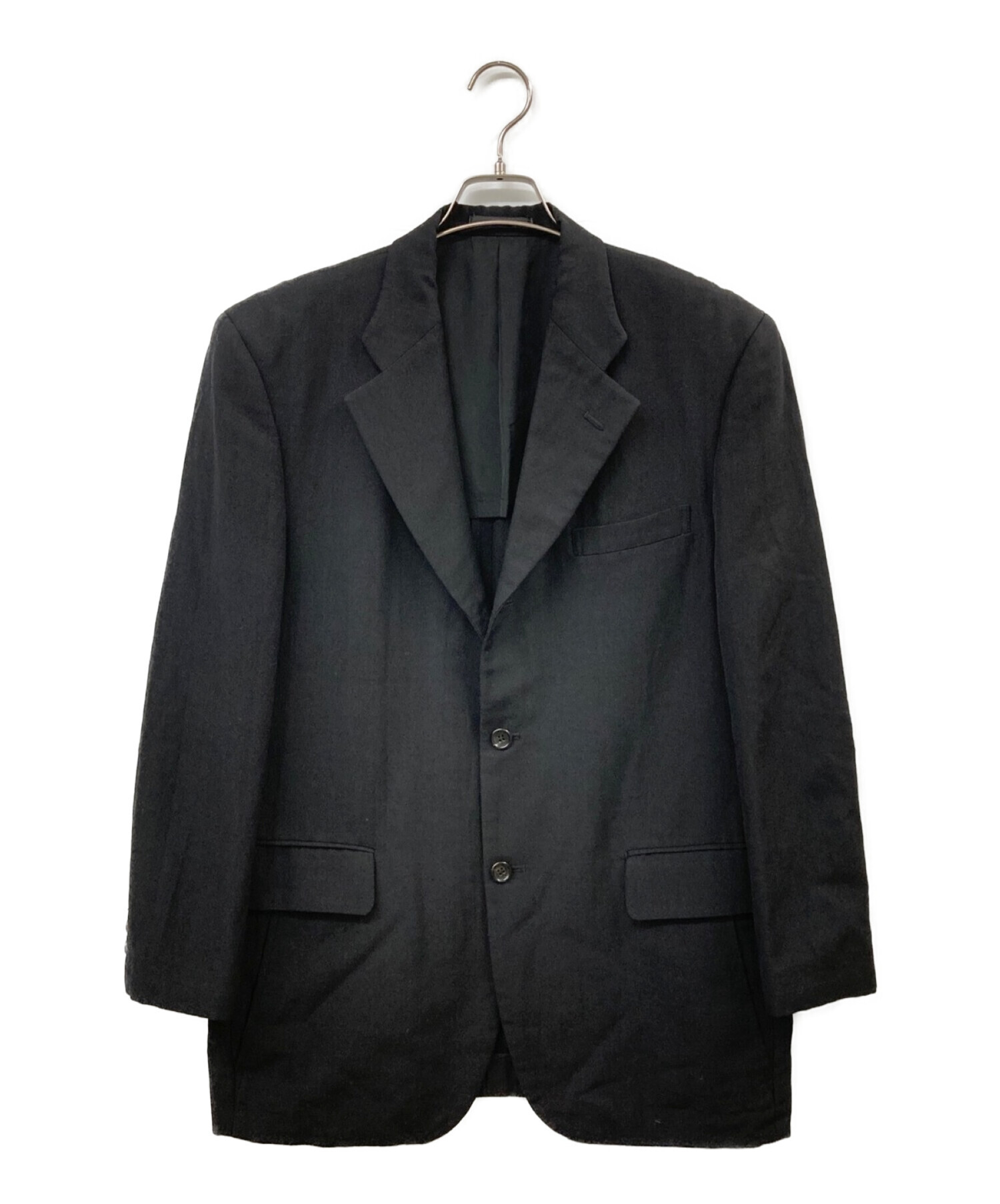 【田中オム・AD1994】コムデギャルソンオム　テーラード　太畝コーデュロイ　黒 AD1994 COMME des GARCONS HOMME コムデギャルソン