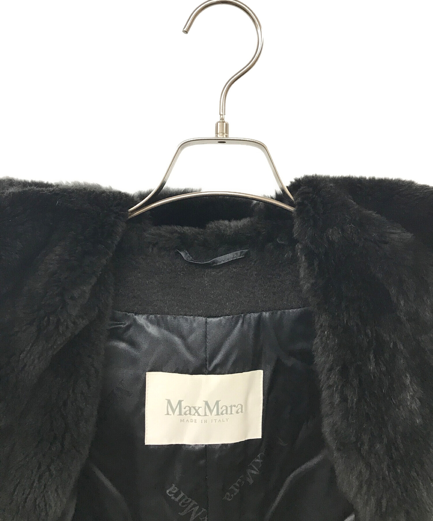 中古・古着通販】MaxMara (マックスマーラ) アルパカ×ウールベルテッド