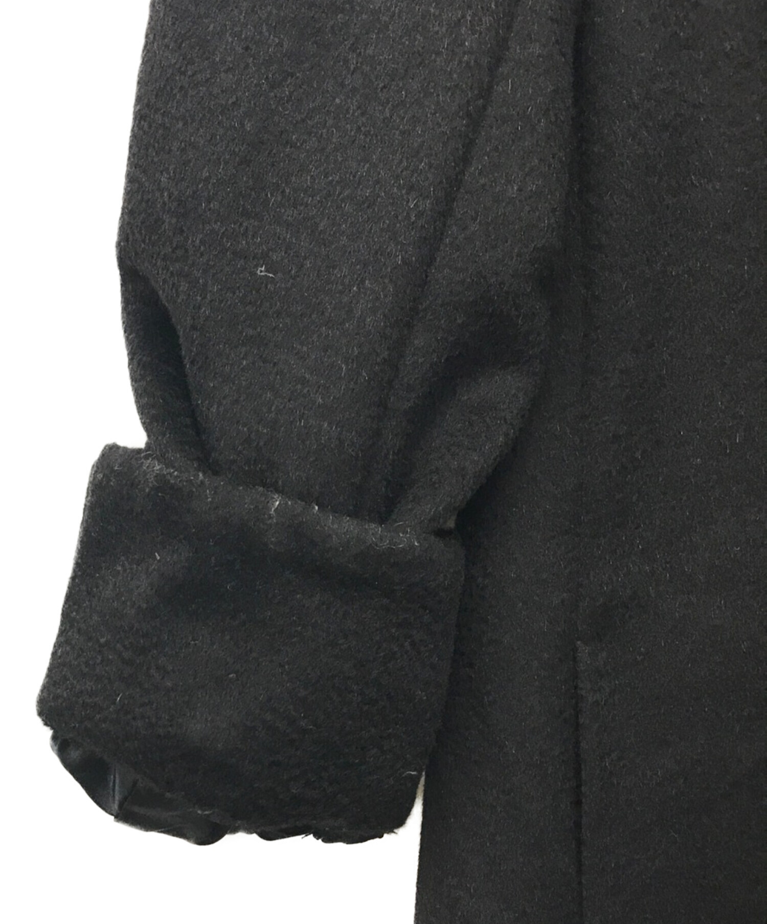 中古・古着通販】MaxMara (マックスマーラ) アルパカ×ウールベルテッド