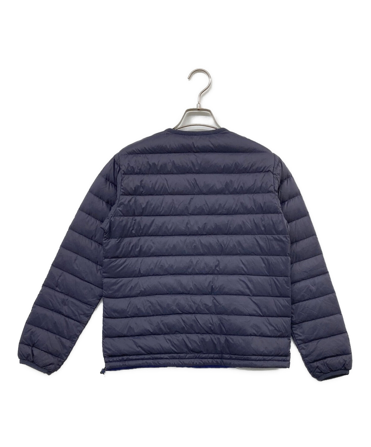 DANTON ダントン インナーダウンジャケット ネイビー サイズ34