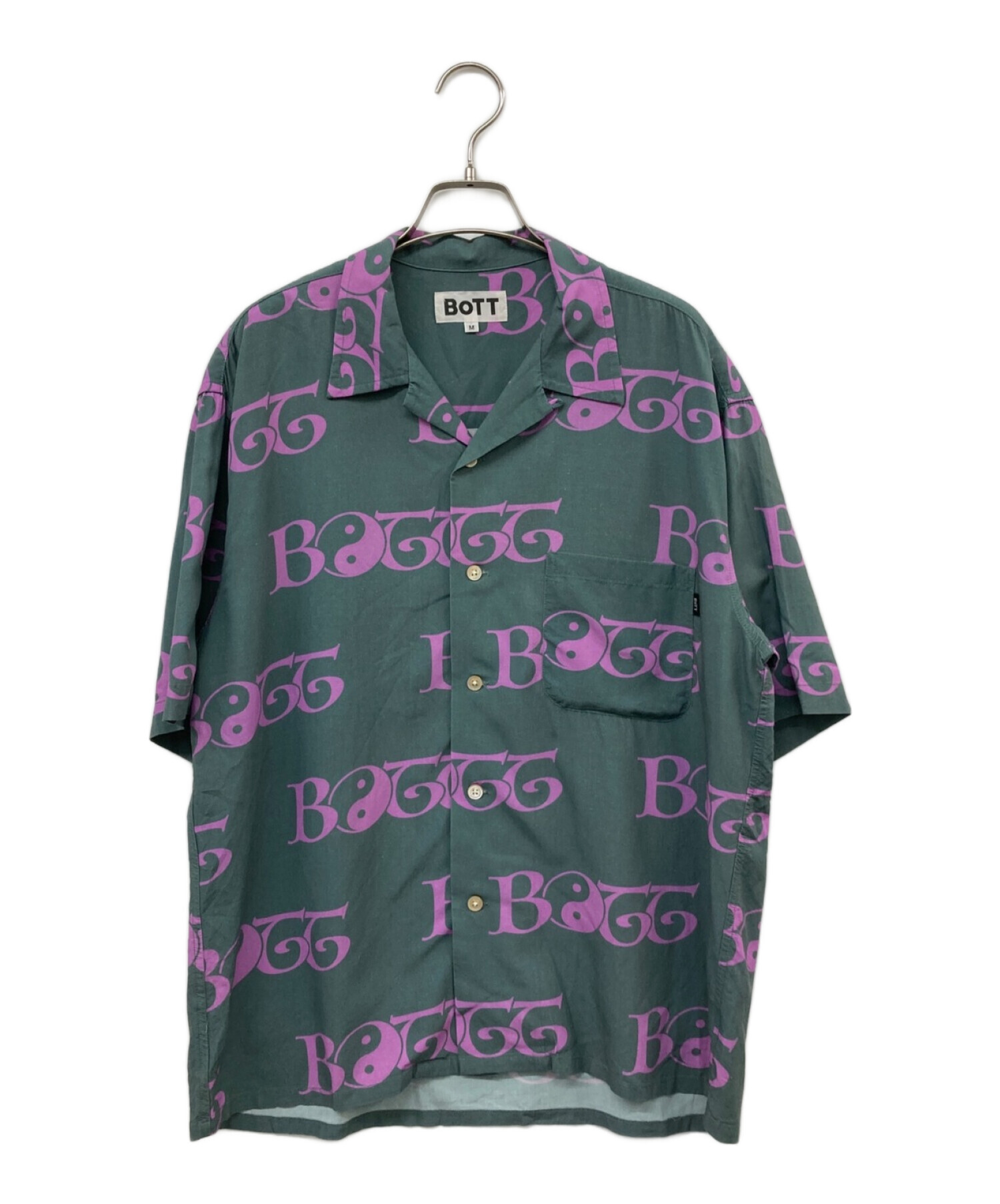 中古・古着通販】BoTT (ボット) 22SS 2Y S/SL Shirt グリーン サイズ:M