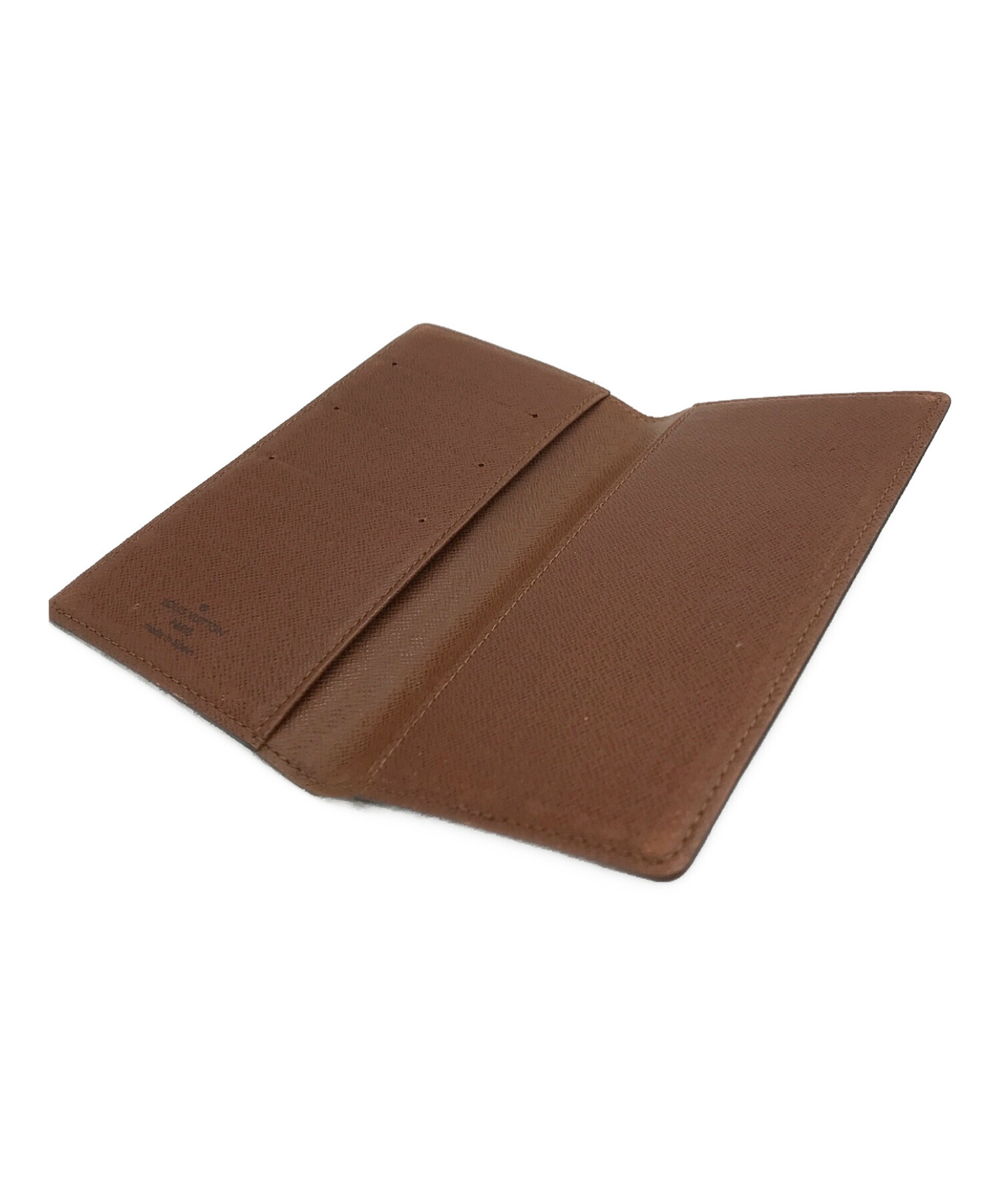 中古・古着通販】LOUIS VUITTON (ルイ ヴィトン) 手帳カバー ブラウン