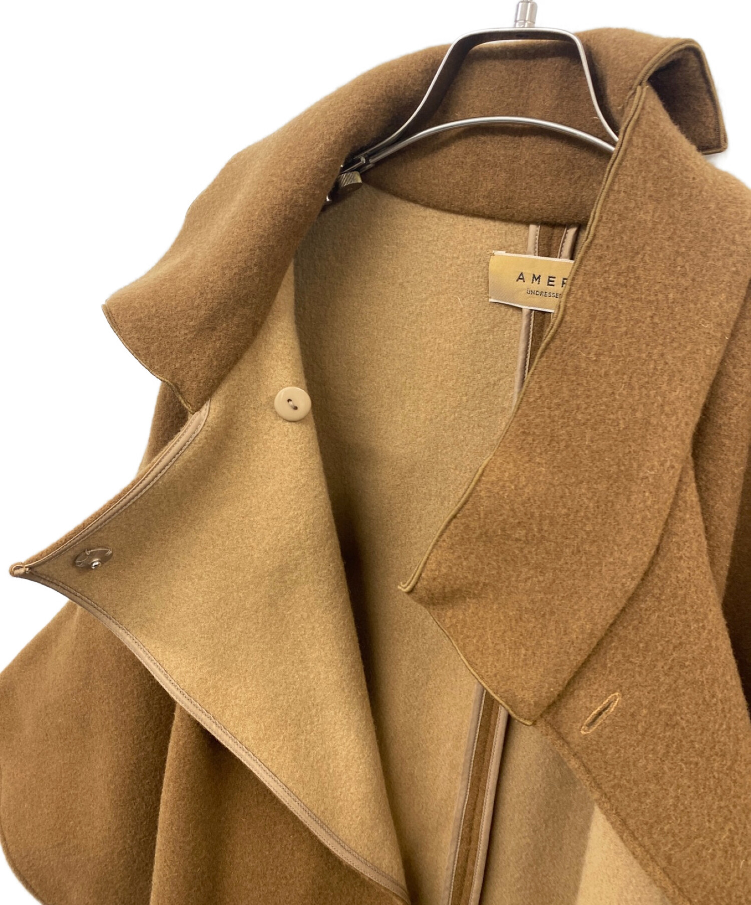 新品 AMERI UNDRESSED HANDY OVER PONCHO コート