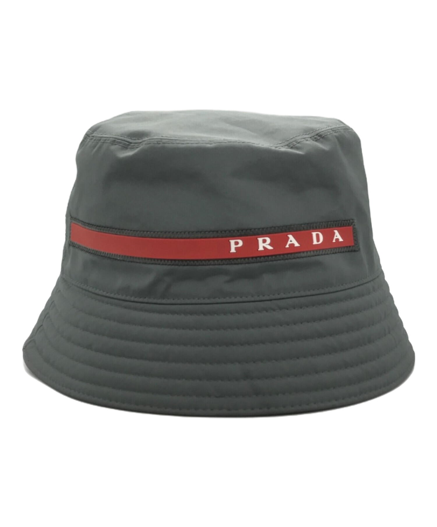 中古・古着通販】PRADA SPORTS (プラダスポーツ) ナイロンロゴハット 