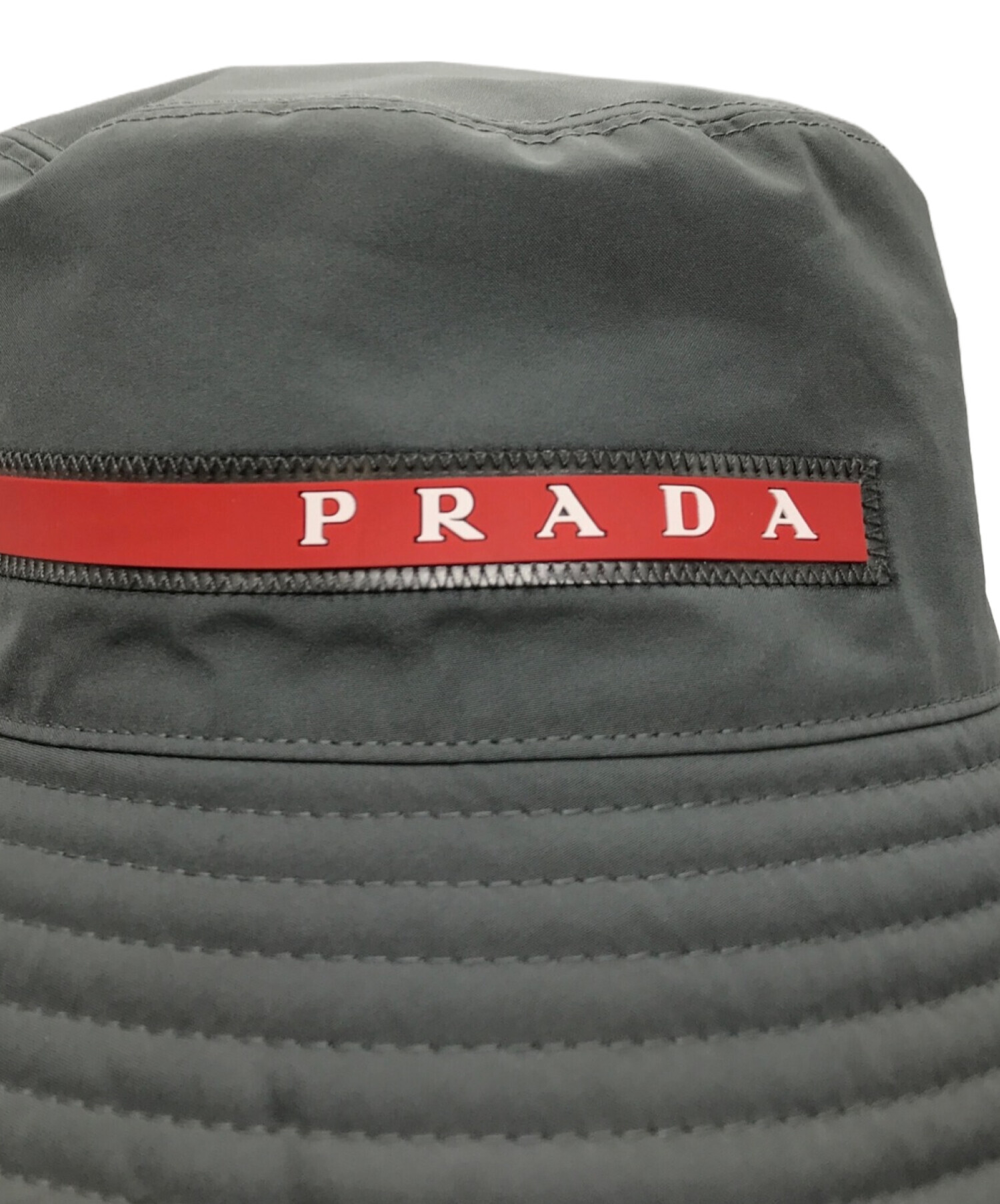 中古・古着通販】PRADA SPORTS (プラダスポーツ) ナイロンロゴハット 