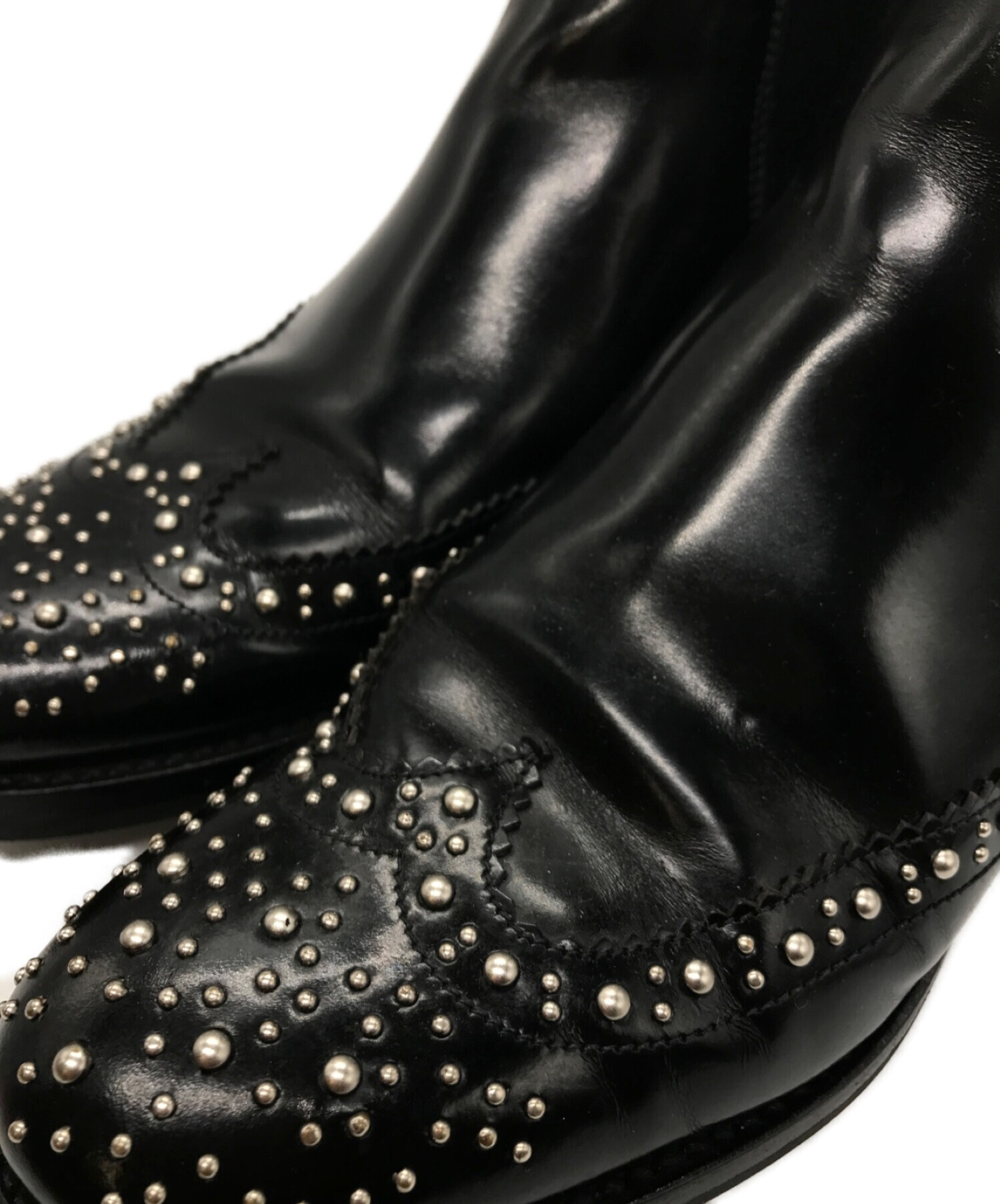 中古・古着通販】CHURCH'S (チャーチ) KETSBY スタッズサイドゴア