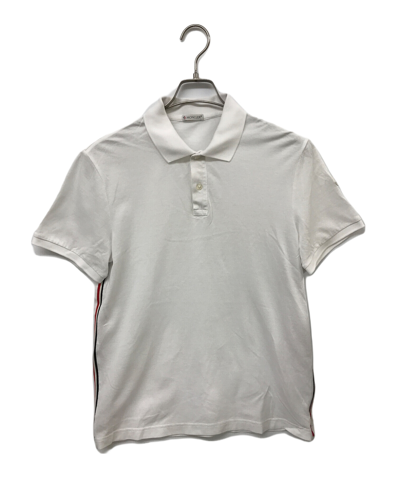 中古・古着通販】MONCLER (モンクレール) サイドラインポロシャツ