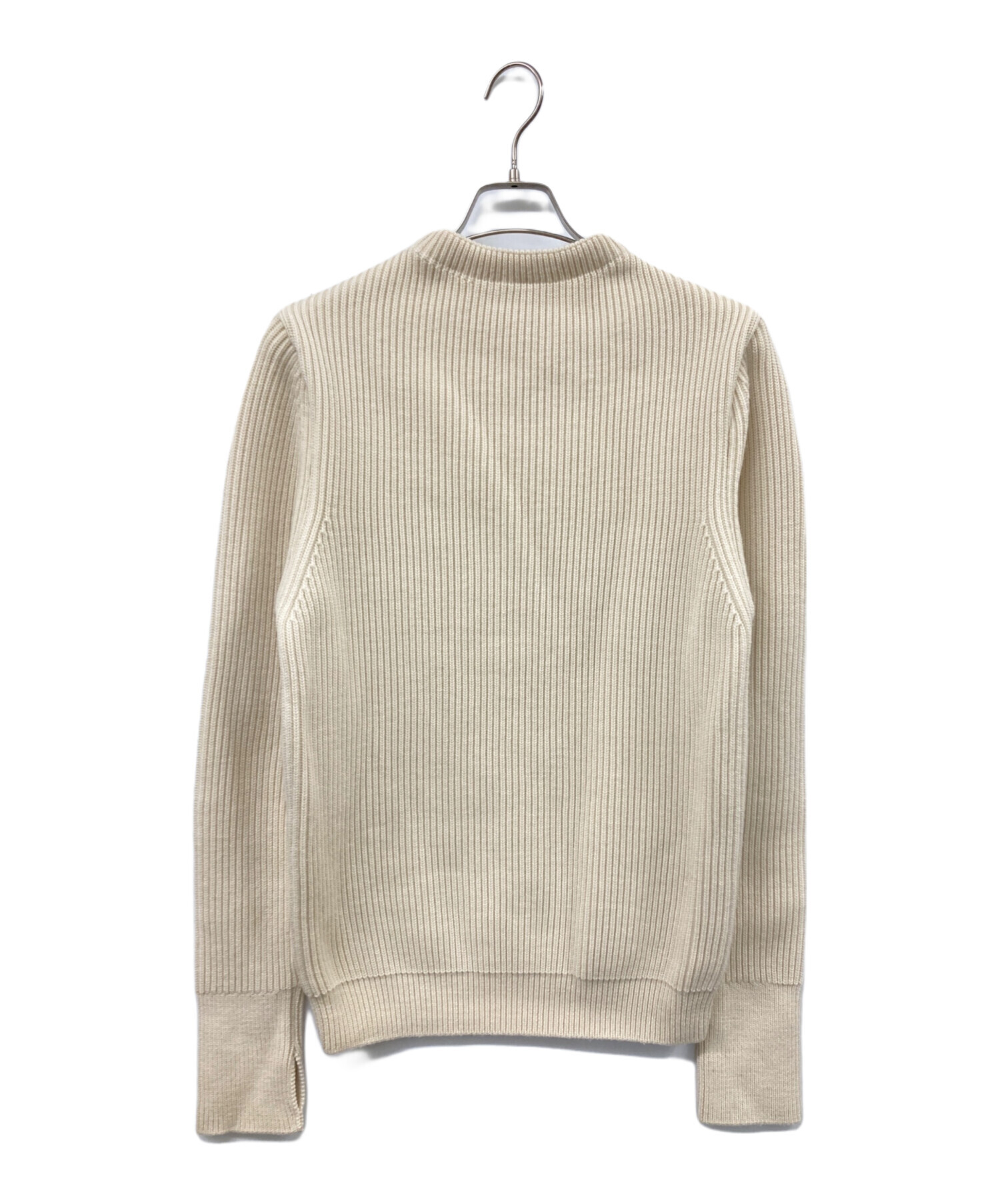 中古・古着通販】LEMAIRE (ルメール) ヘビーウールニット アイボリー