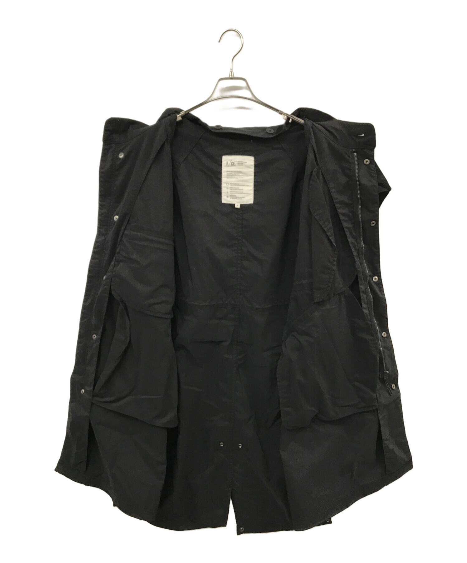 中古・古着通販】F/CE. (エフシーイー) UF M51 モッズコート ブラック