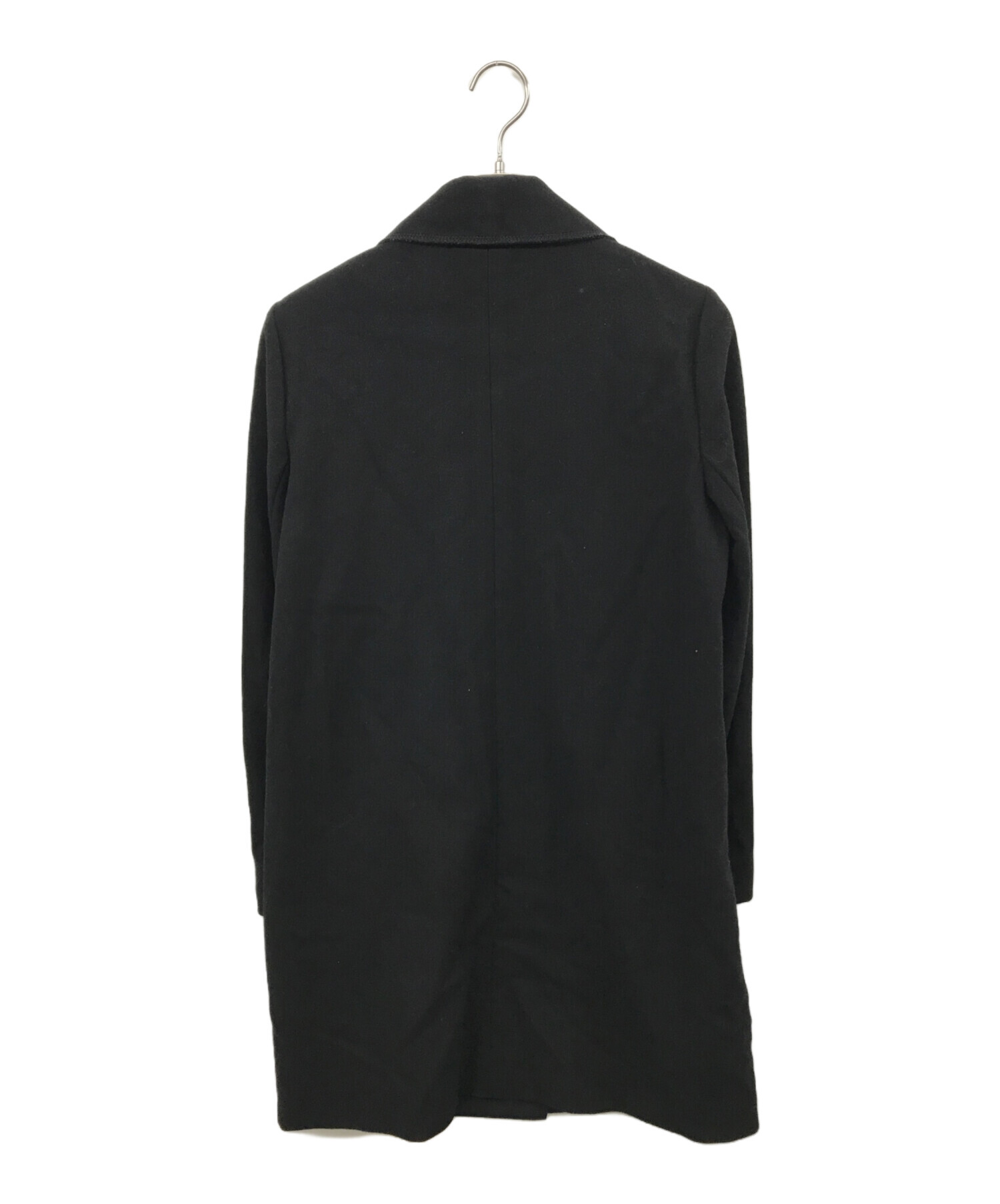 中古・古着通販】Chloe (クロエ) ウールステンカラーコート ブラック