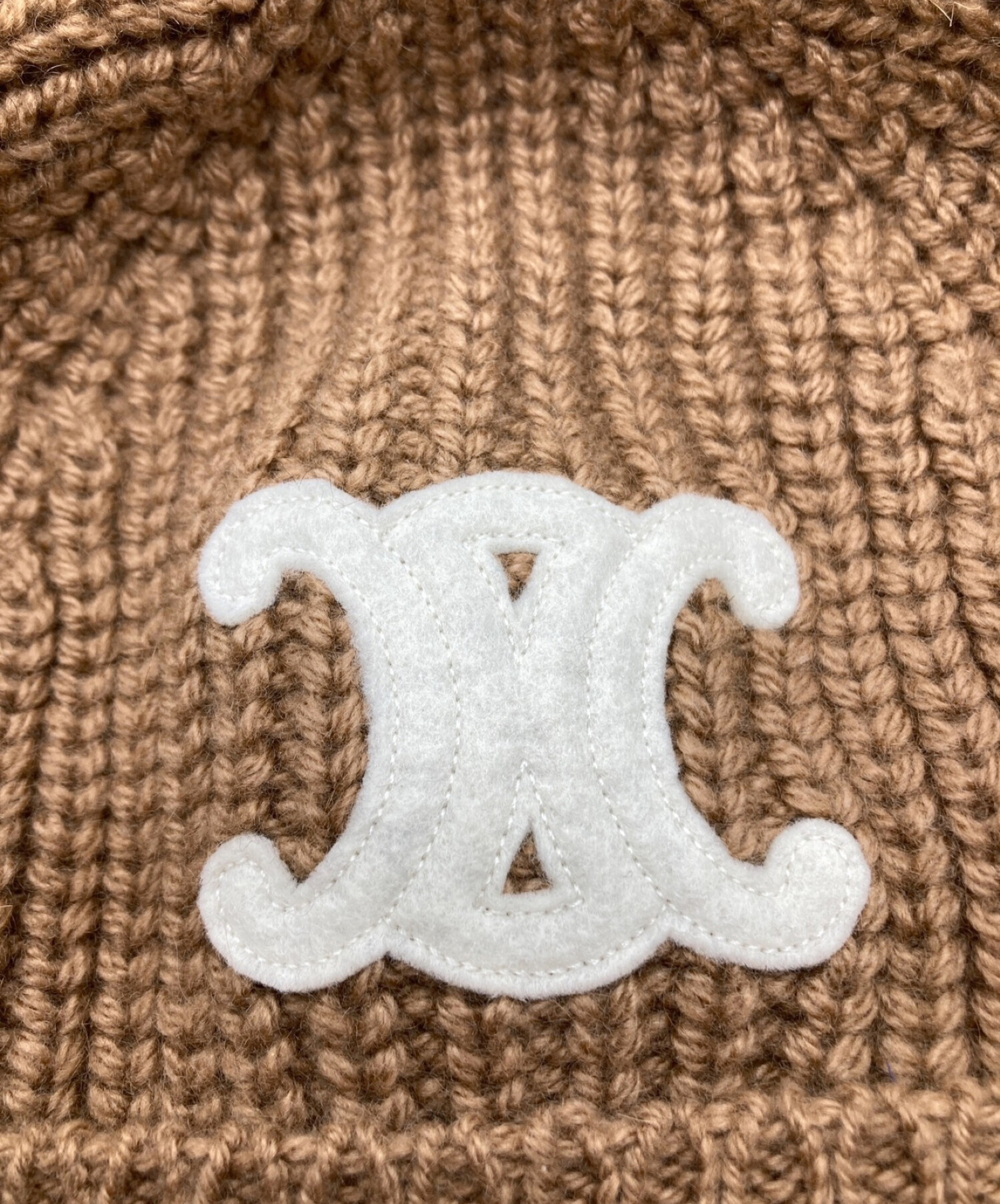 中古・古着通販】CELINE (セリーヌ) トリオンフパッチカシミヤニット