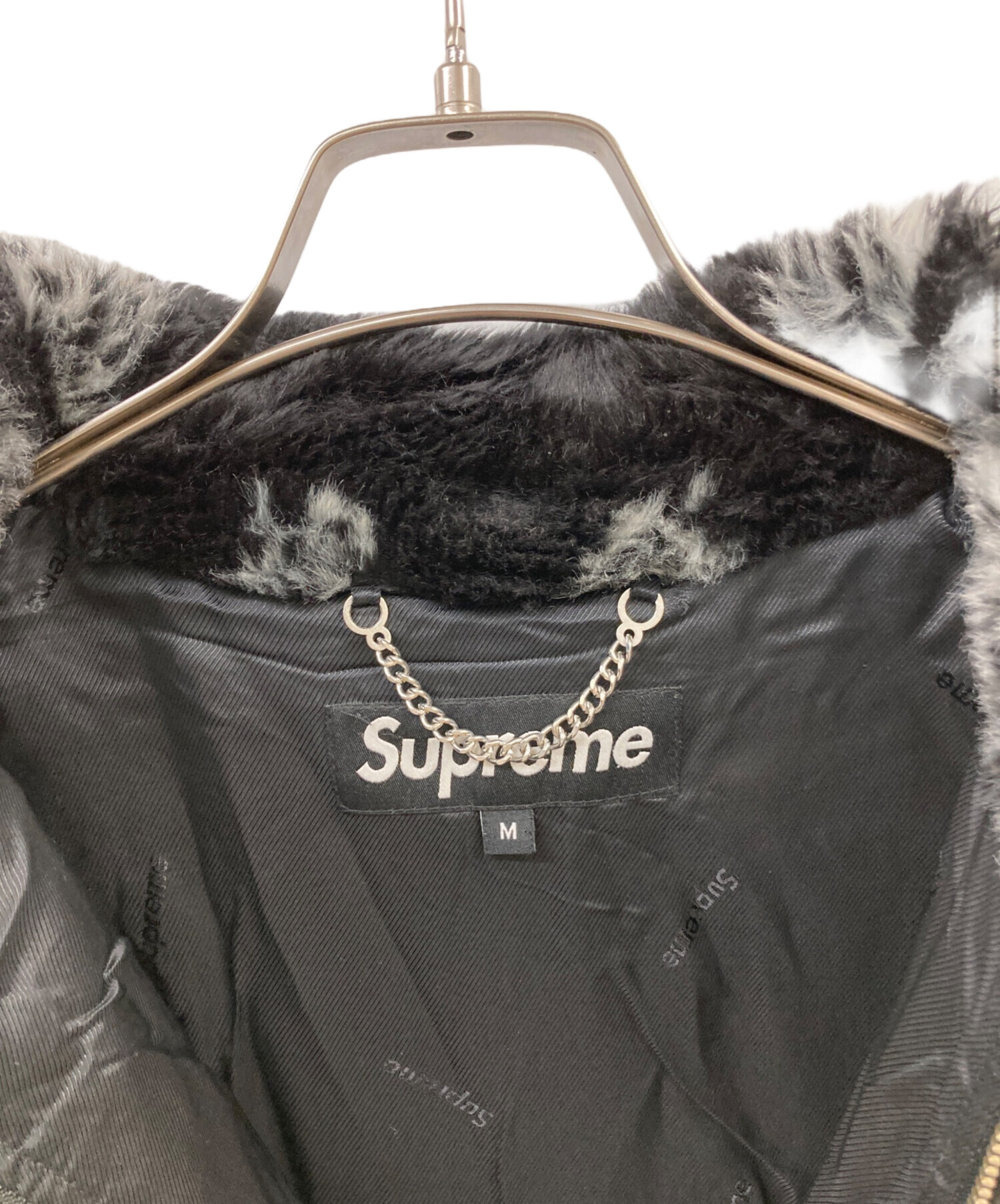 シュプリーム　バンダナ　ボンバージャケット　Mサイズ Supreme - supreme bandana faux fur bomber jacketの通販 by tatsu's