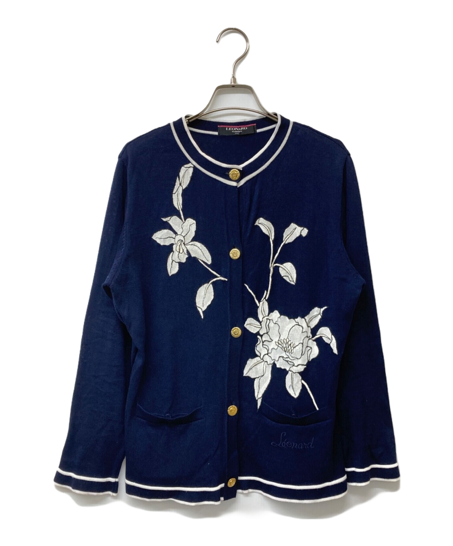 中古・古着通販】LEONARD (レオナール) LEONARD FASHION フラワー装飾
