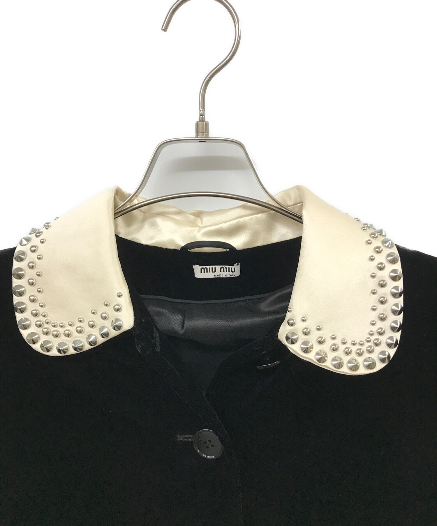 中古・古着通販】MIU MIU (ミュウミュウ) 21AW ベルベットコート